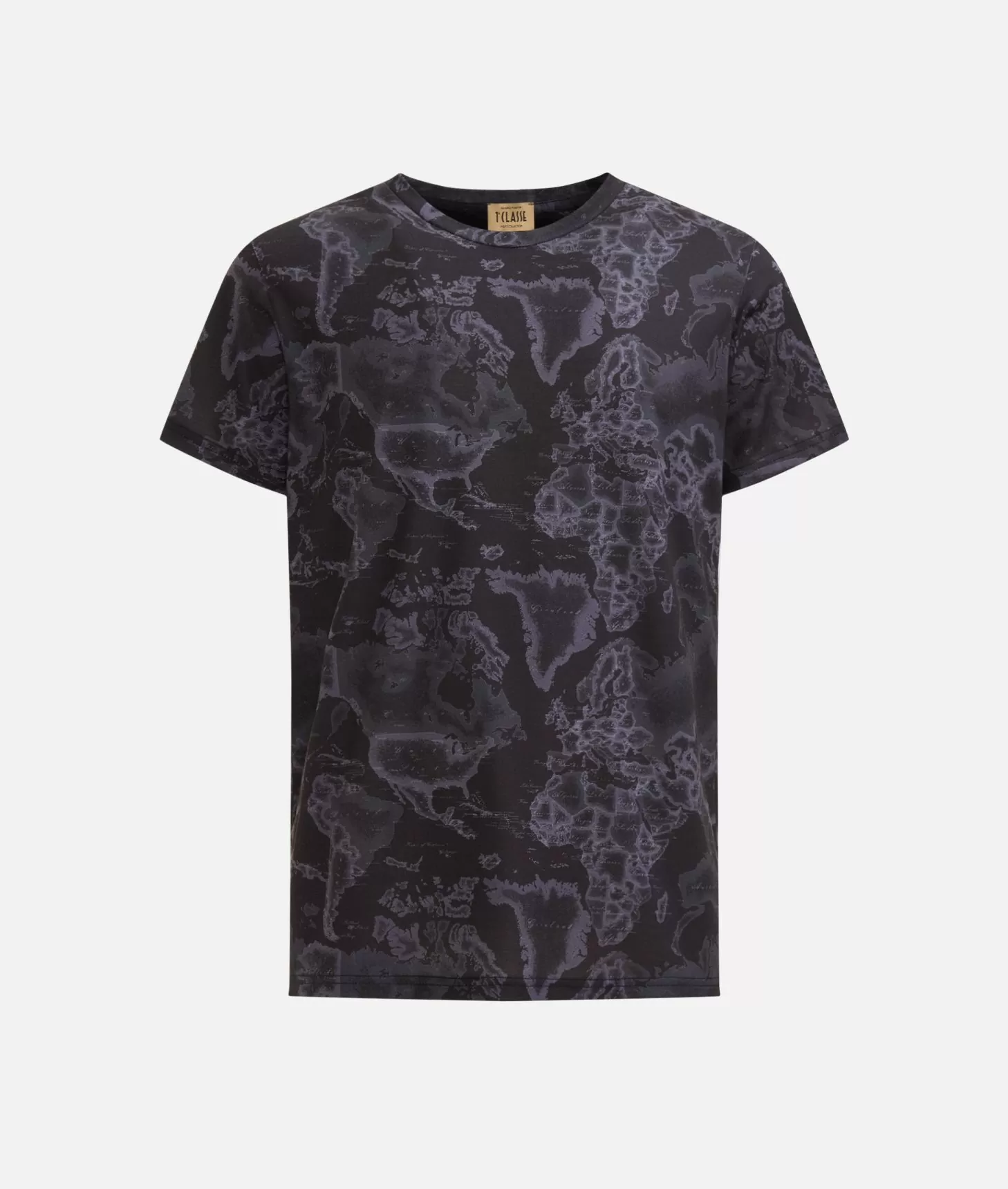 Alviero martini 1a classe T-shirt stampa Geo Night Nera Acquista Ora