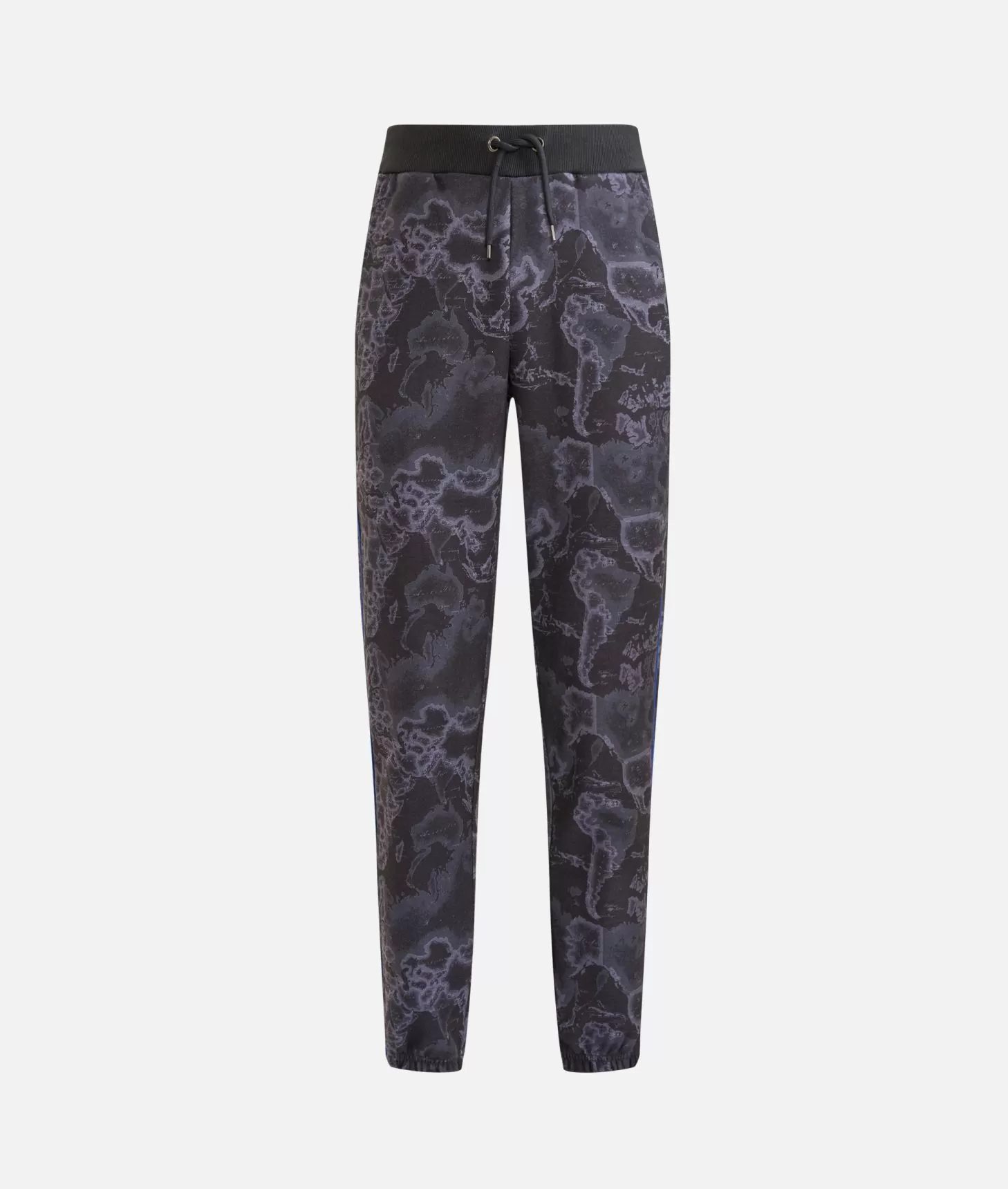 Alviero martini 1a classe Pantaloni jogging stampa Geo Night Neri Consegna Veloce