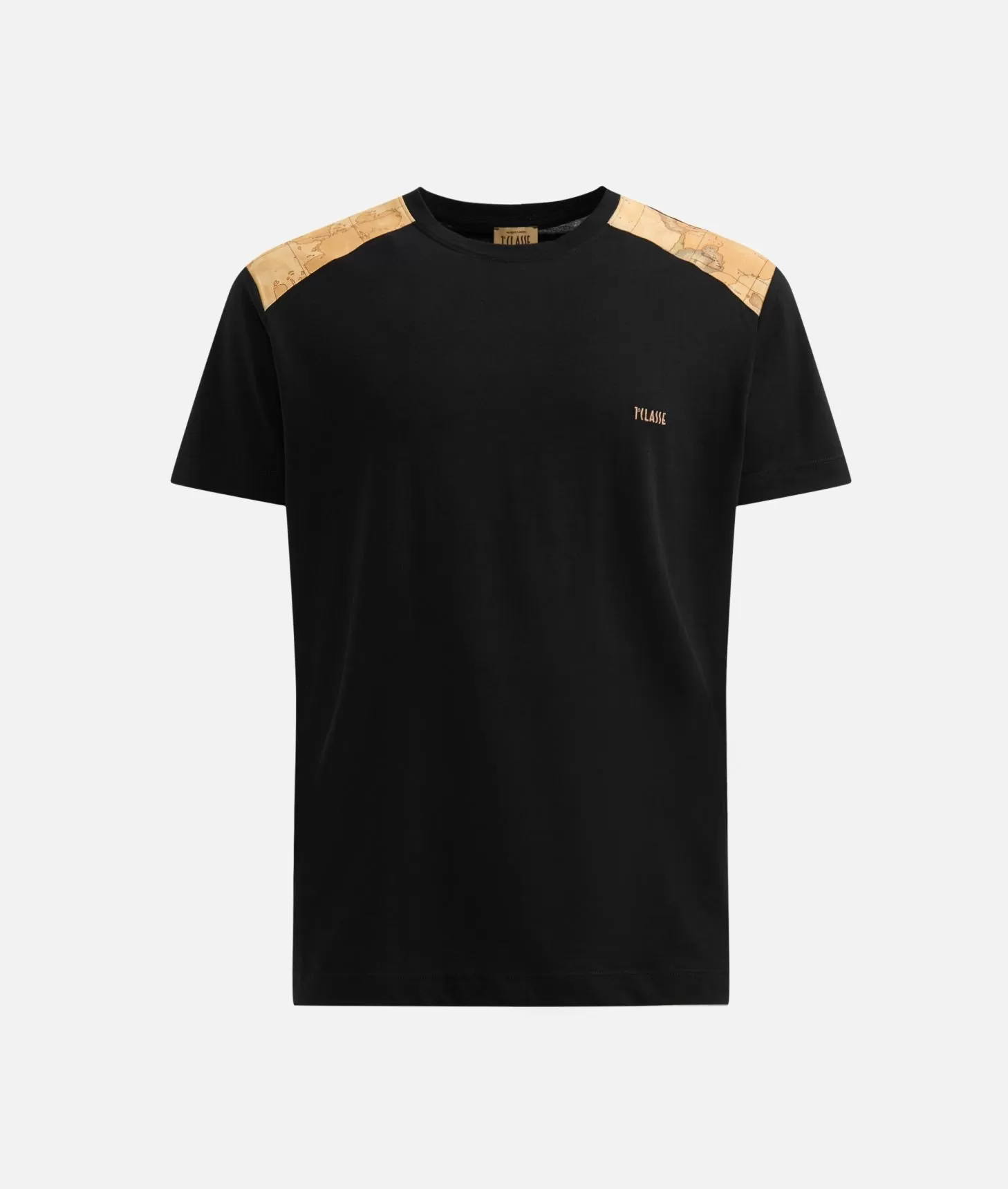 Alviero martini 1a classe T-shirt in cotone con dettagli spalle Nera Offerte