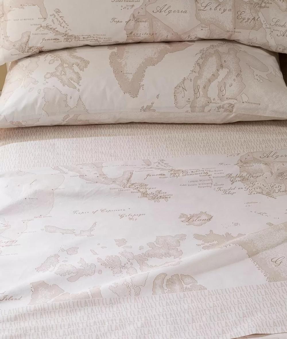 Alviero martini 1a classe Completo lenzuola copriletto Geo White Promozione