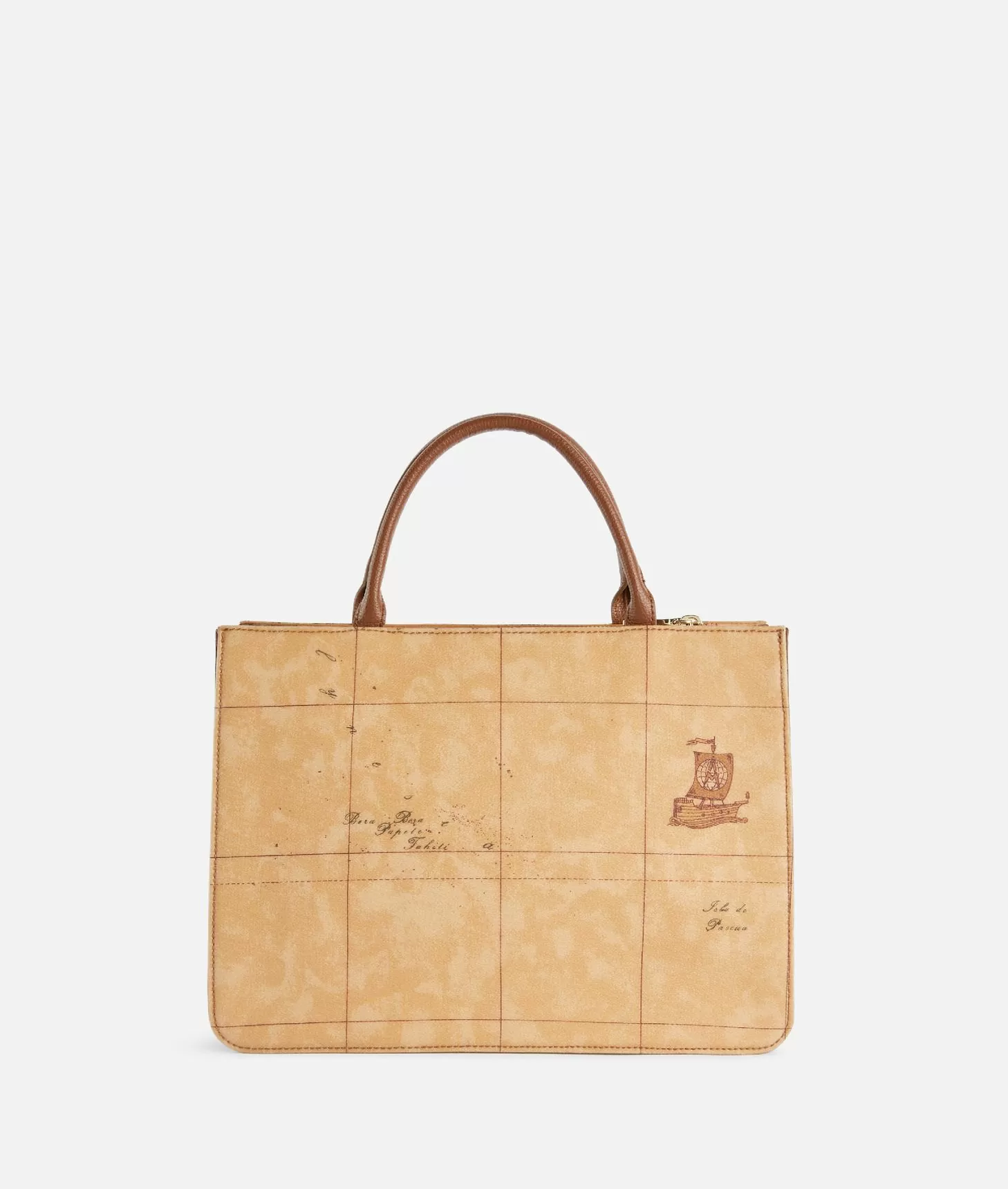 Alviero martini 1a classe 3D Geo borsa a mano con tracolla Castagna Convenienza