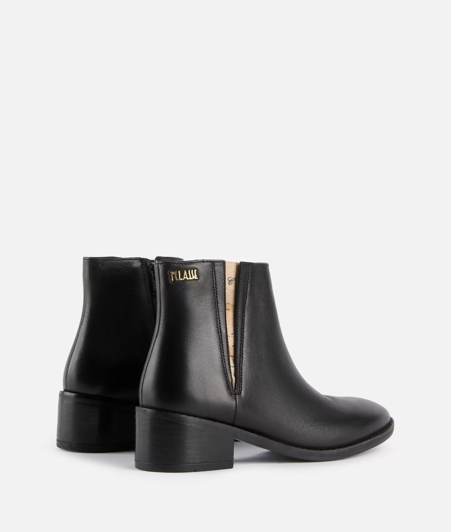 Alviero martini 1a classe Tronchetti in pelle liscia con logo 1ᴬ Classe Neri Offerta
