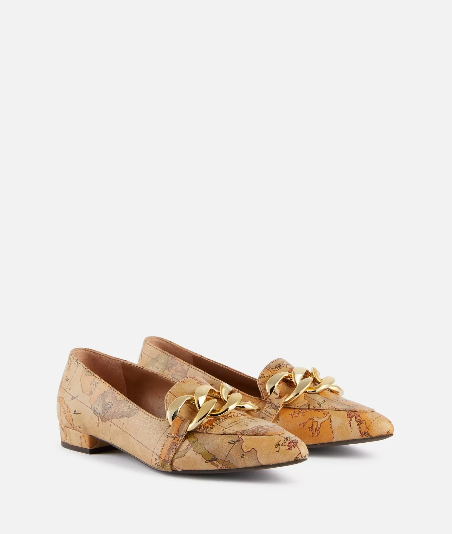 Alviero martini 1a classe Mocassini in eco nappa con maxi catena Geo Classic 2025