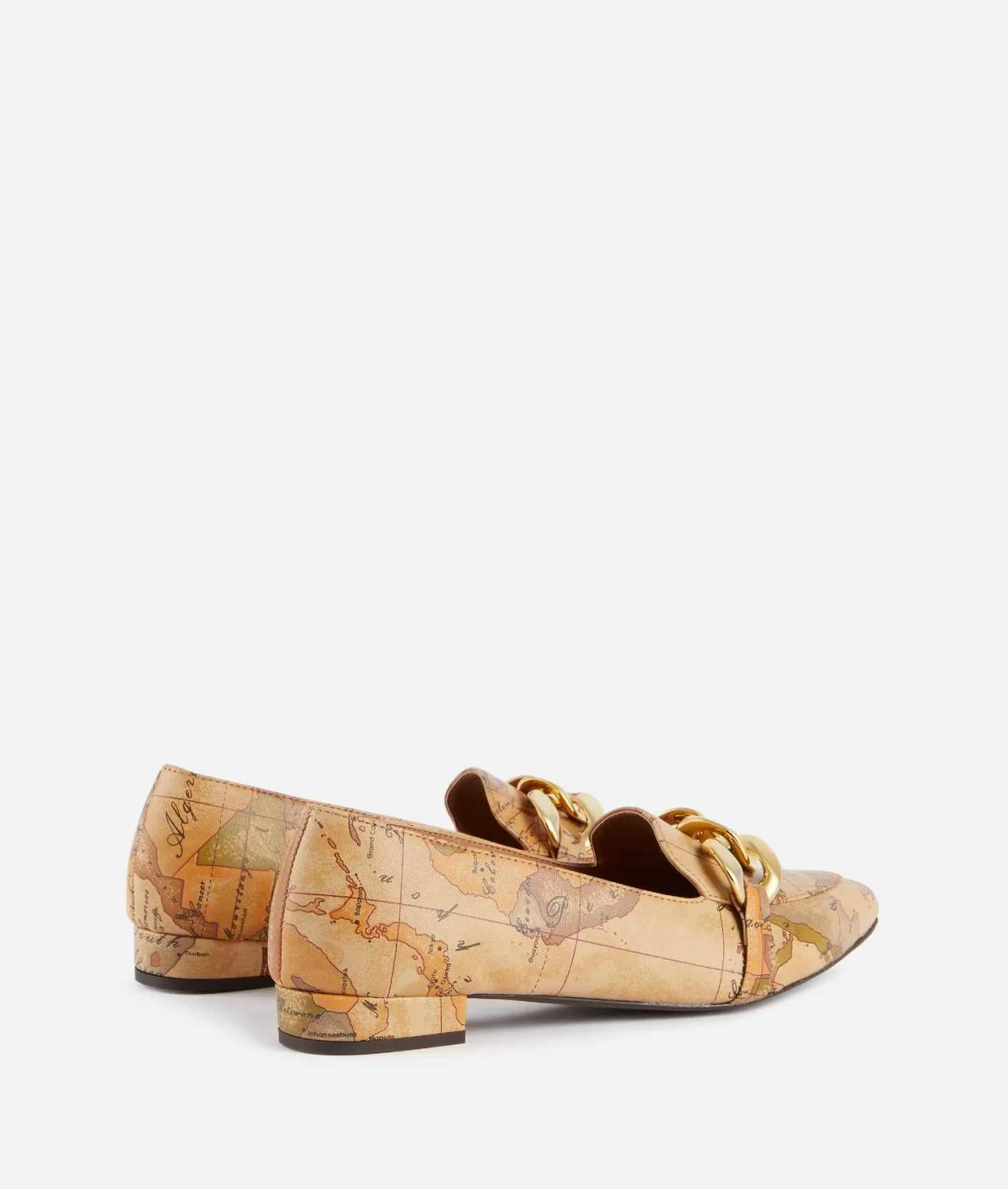 Alviero martini 1a classe Mocassini in eco nappa con maxi catena Geo Classic 2025