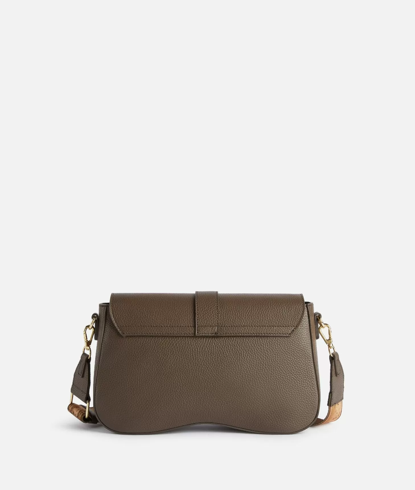 Alviero martini 1a classe Inspiring Bag tracolla con patta Taupe Scuro Nuovo
