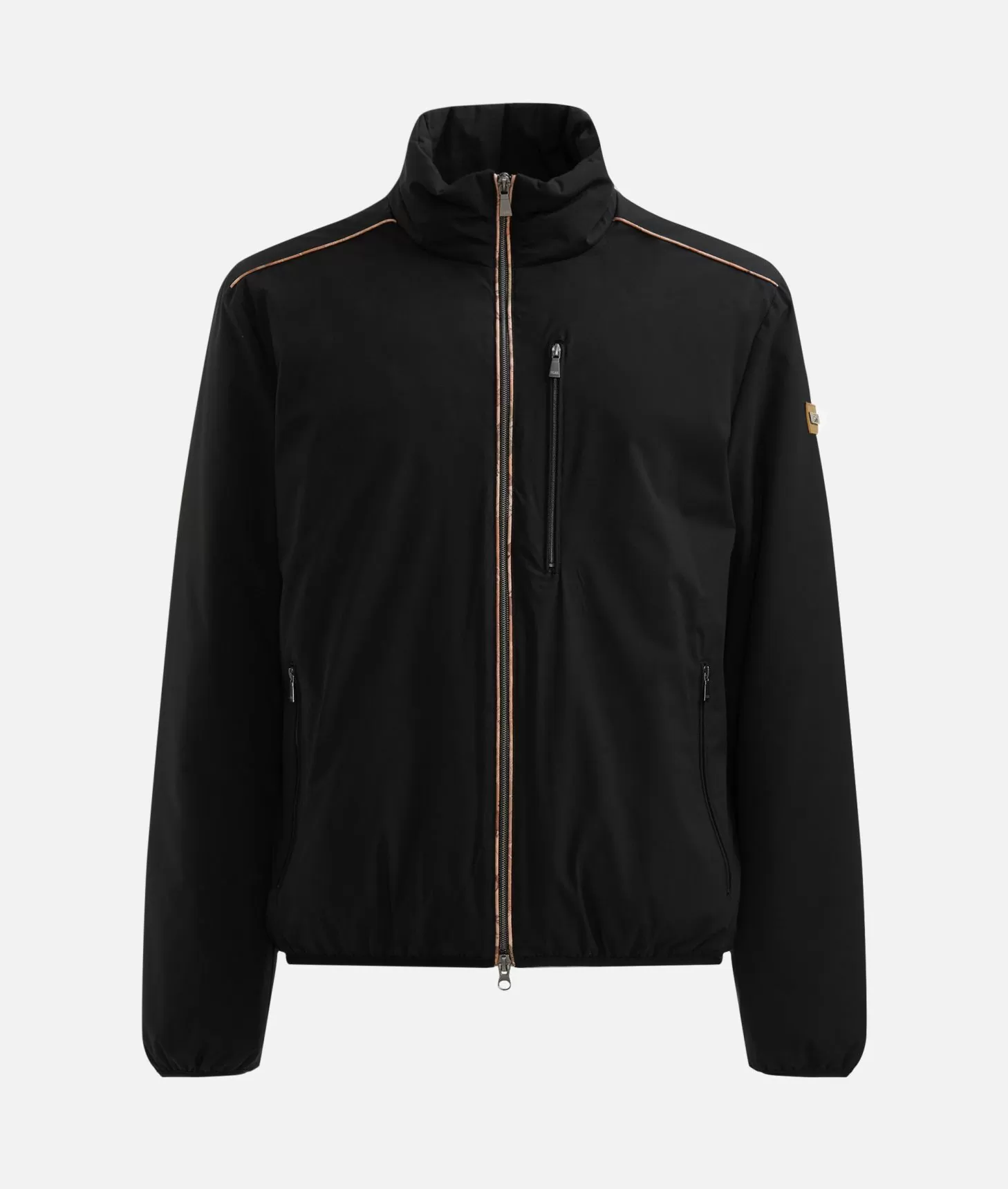 Alviero martini 1a classe Bomber con dettagli Geo Classic Nero Qualità Garantita