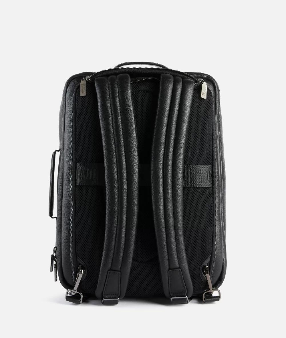 Alviero martini 1a classe Beta Leather zaino da viaggio tripla portabilità Nero In Saldo