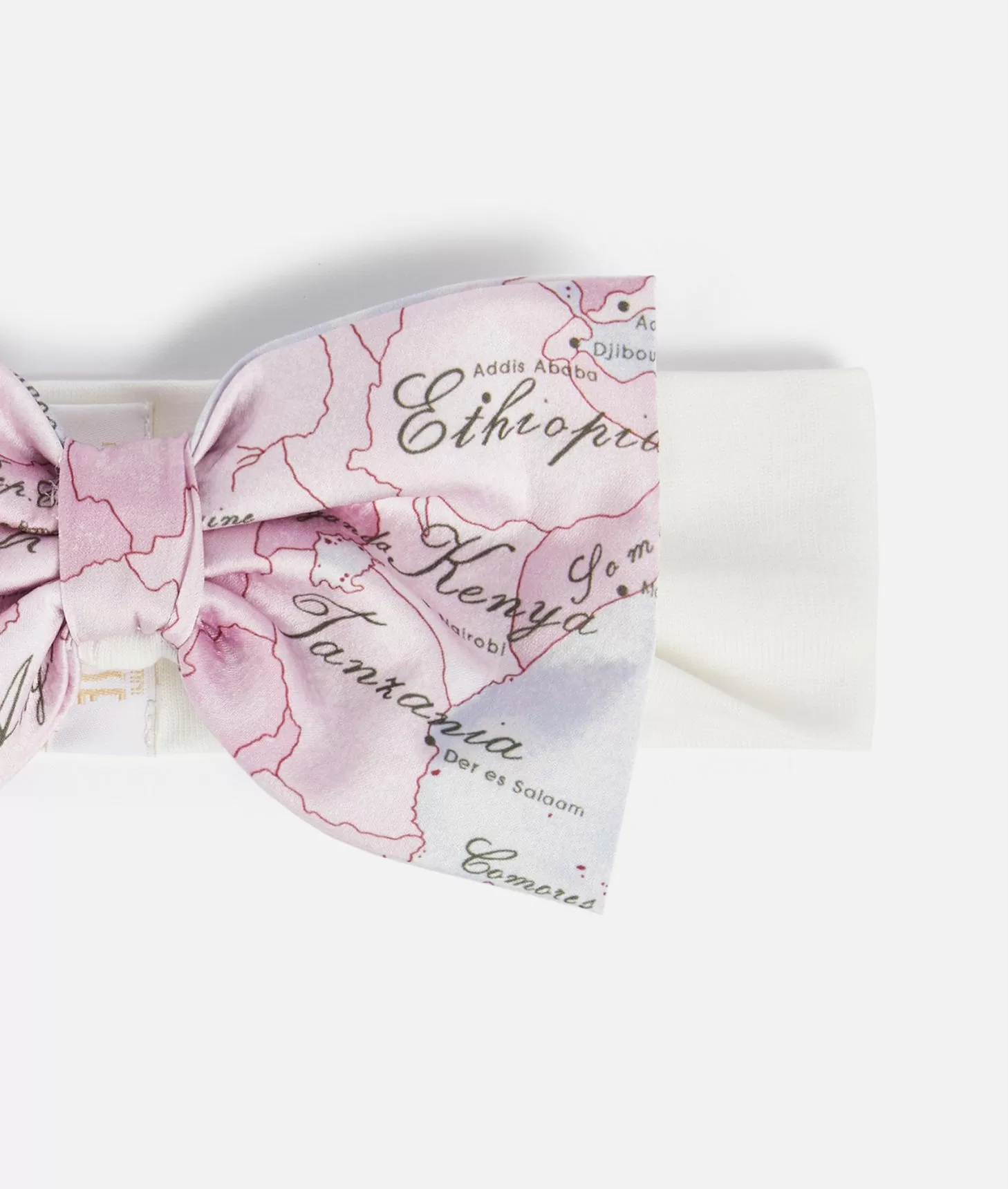 Alviero martini 1a classe Fascia per capelli con fiocco Geo Lady Rosa Sottocosto