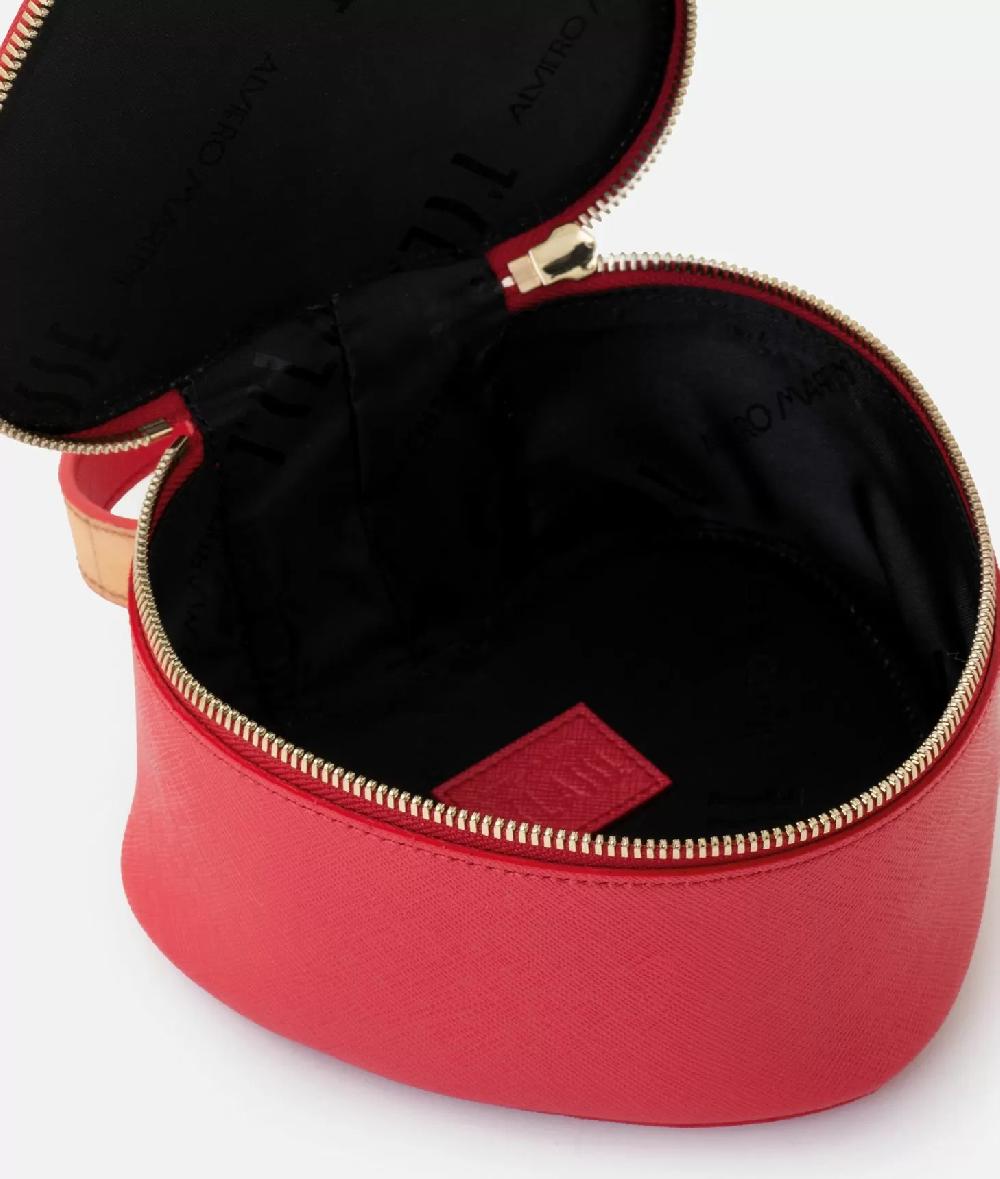 Alviero martini 1a classe Flying City beauty case a cuore Rosso Perlato Soddisfazione Garantita