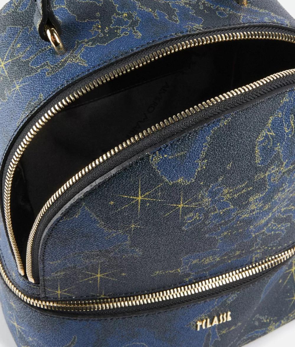 Alviero martini 1a classe Geo Midnight zaino Blu Notte Sottocosto