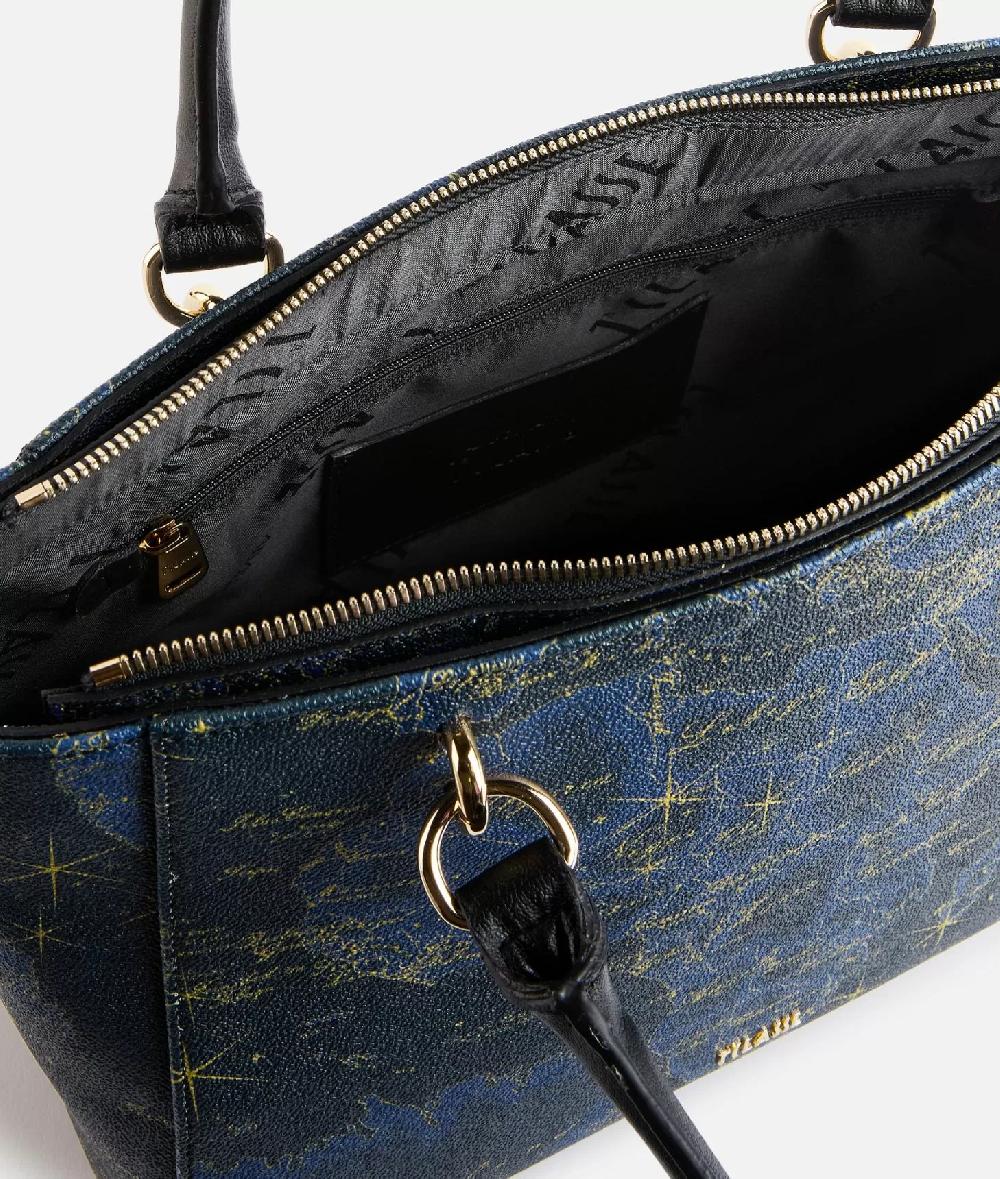 Alviero martini 1a classe Geo Midnight borsa shopping Blu Notte Convenienza