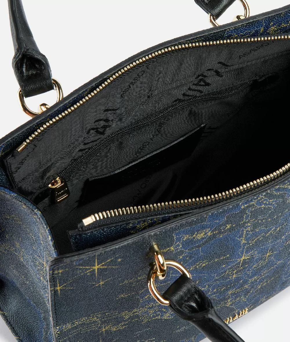 Alviero martini 1a classe Geo Midnight borsa a mano con tracolla Blu Notte Novità