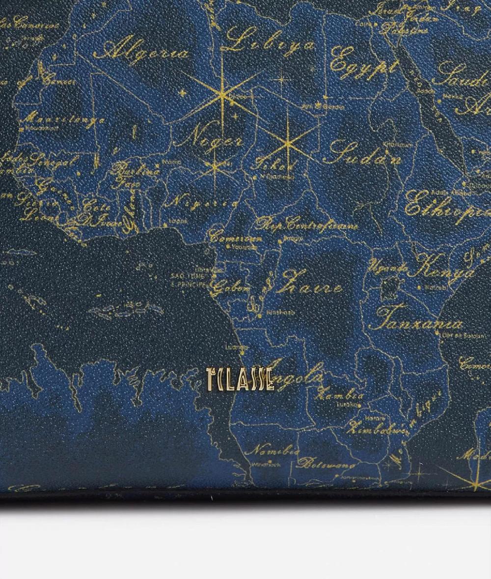 Alviero martini 1a classe Geo Midnight borsa a mano con tracolla Blu Notte Novità