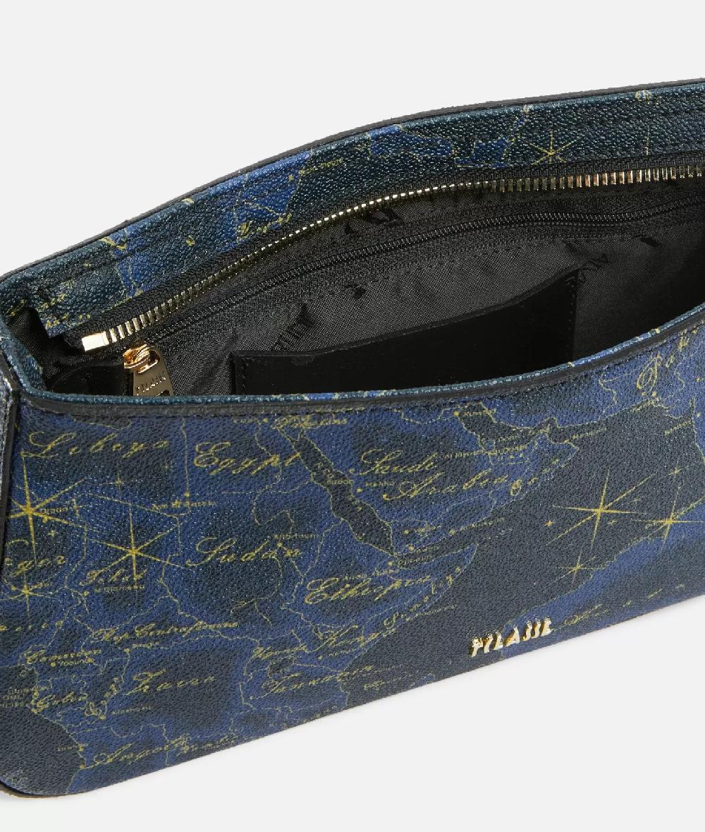 Alviero martini 1a classe Geo Midnight sottospalla con tracolla Blu Notte Presa