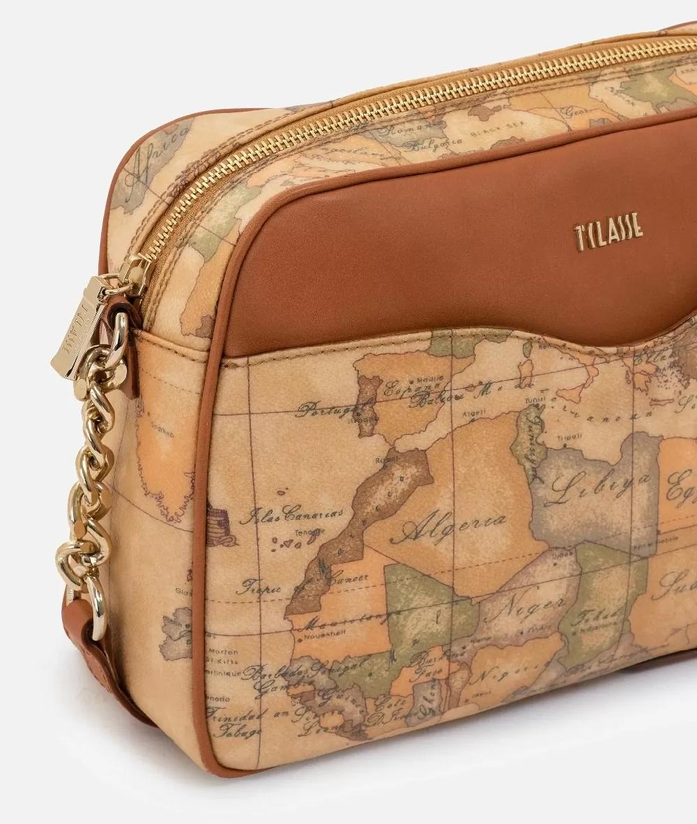 Alviero martini 1a classe Geo Classic borsa a tracolla grande Pezzi Unici
