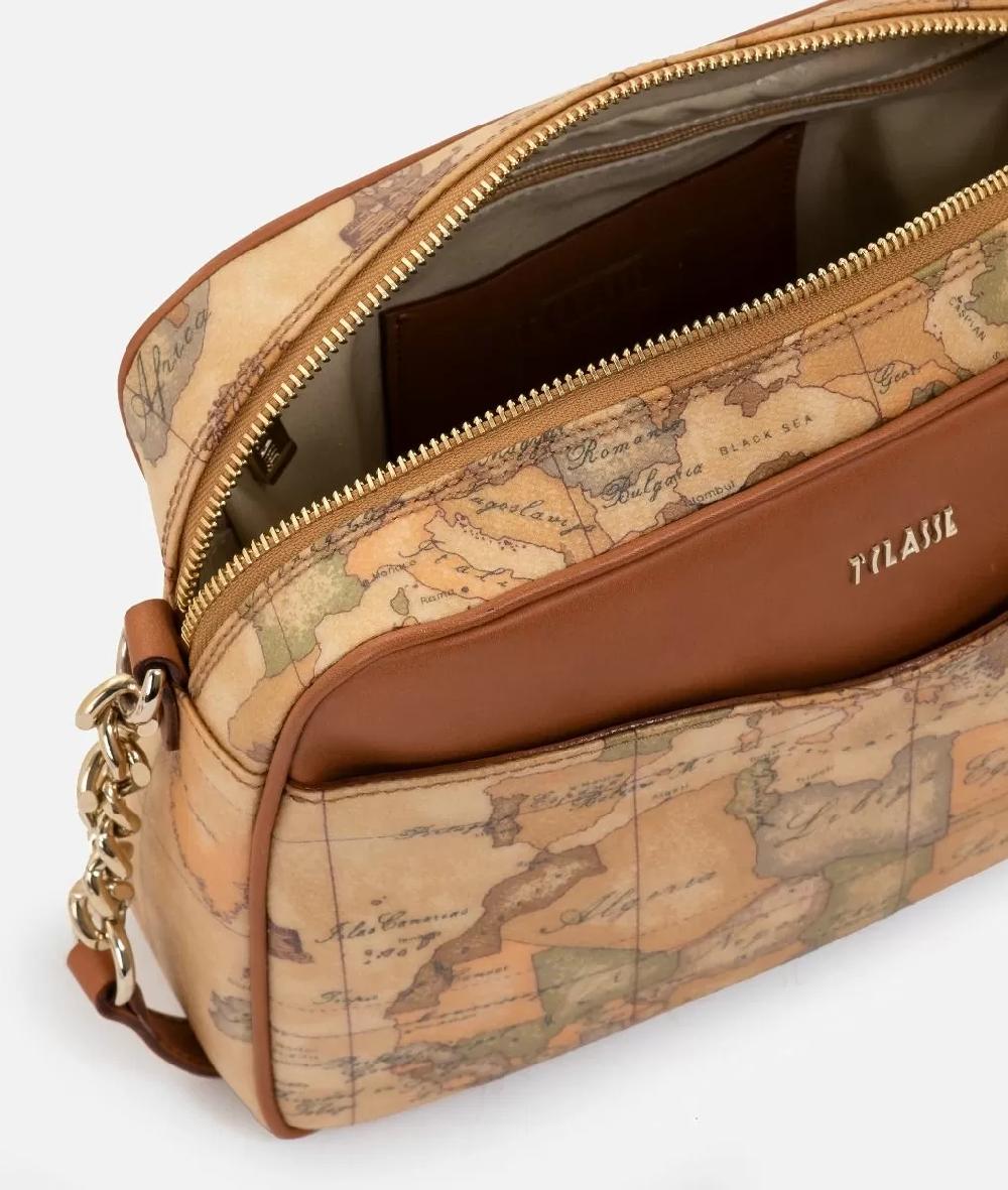 Alviero martini 1a classe Geo Classic borsa a tracolla grande Pezzi Unici