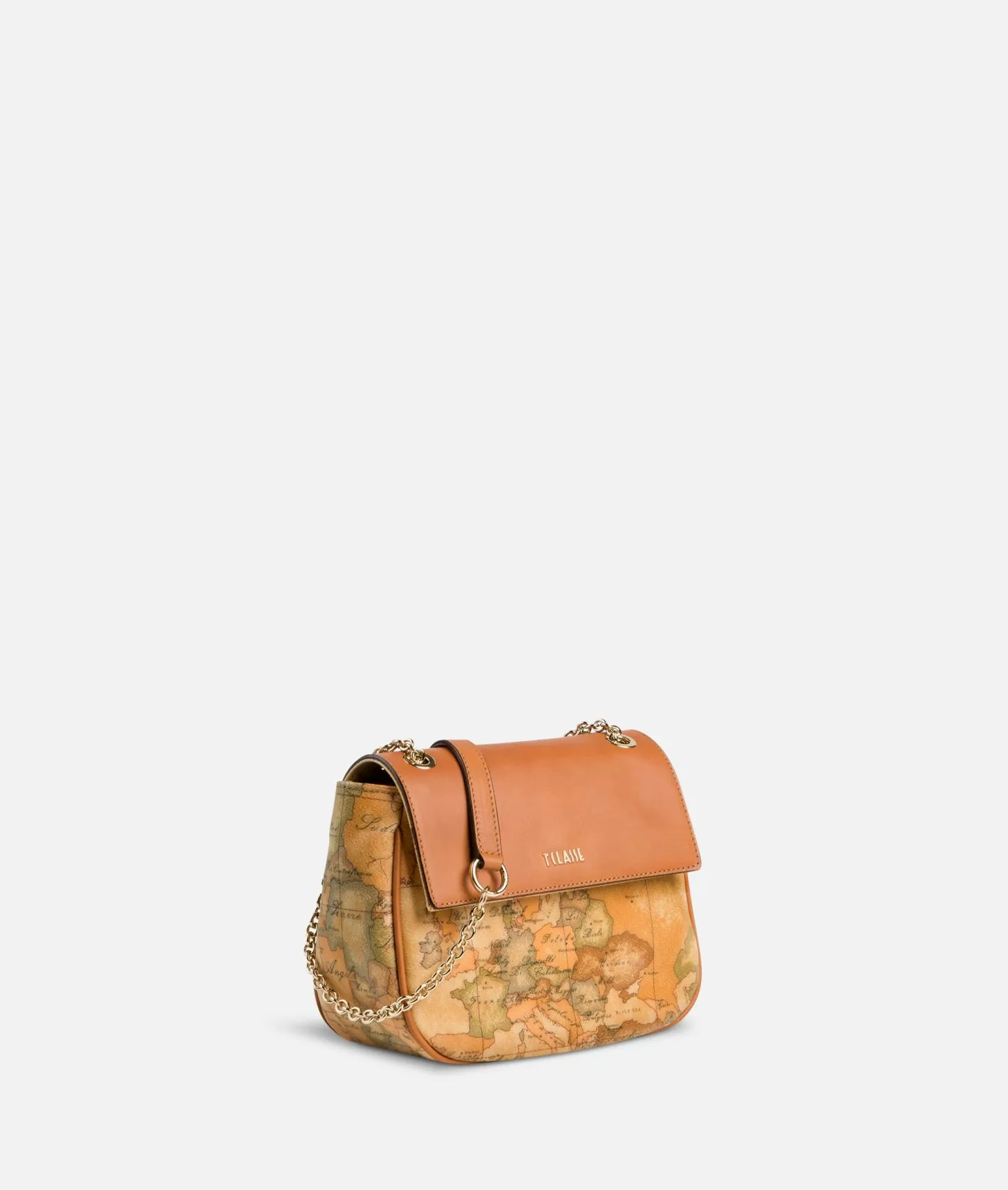 Alviero martini 1a classe Geo Classic Borsa piccola con lettering Qualità Garantita