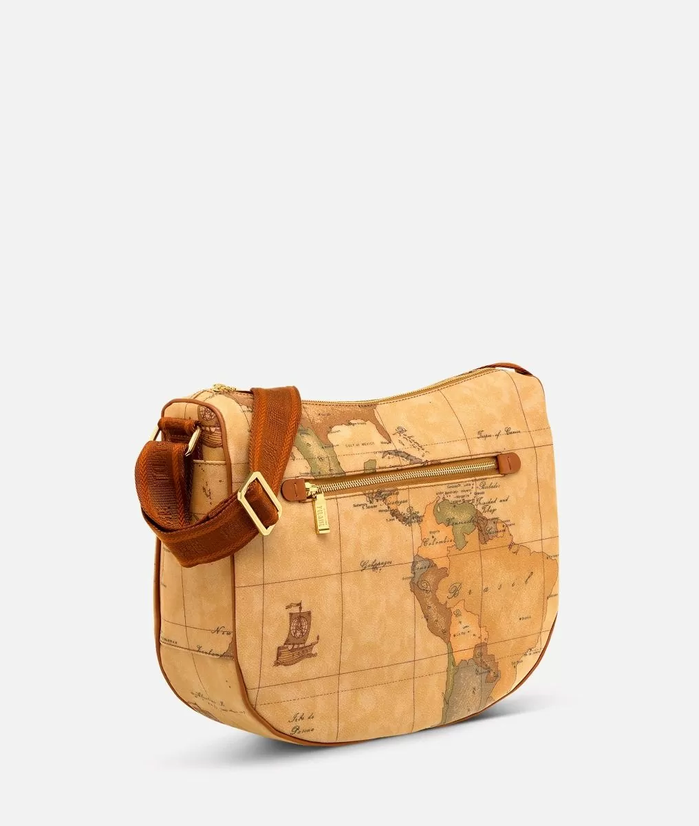 Alviero martini 1a classe Geo Classic Borsa media a mezzaluna Affare Del Giorno