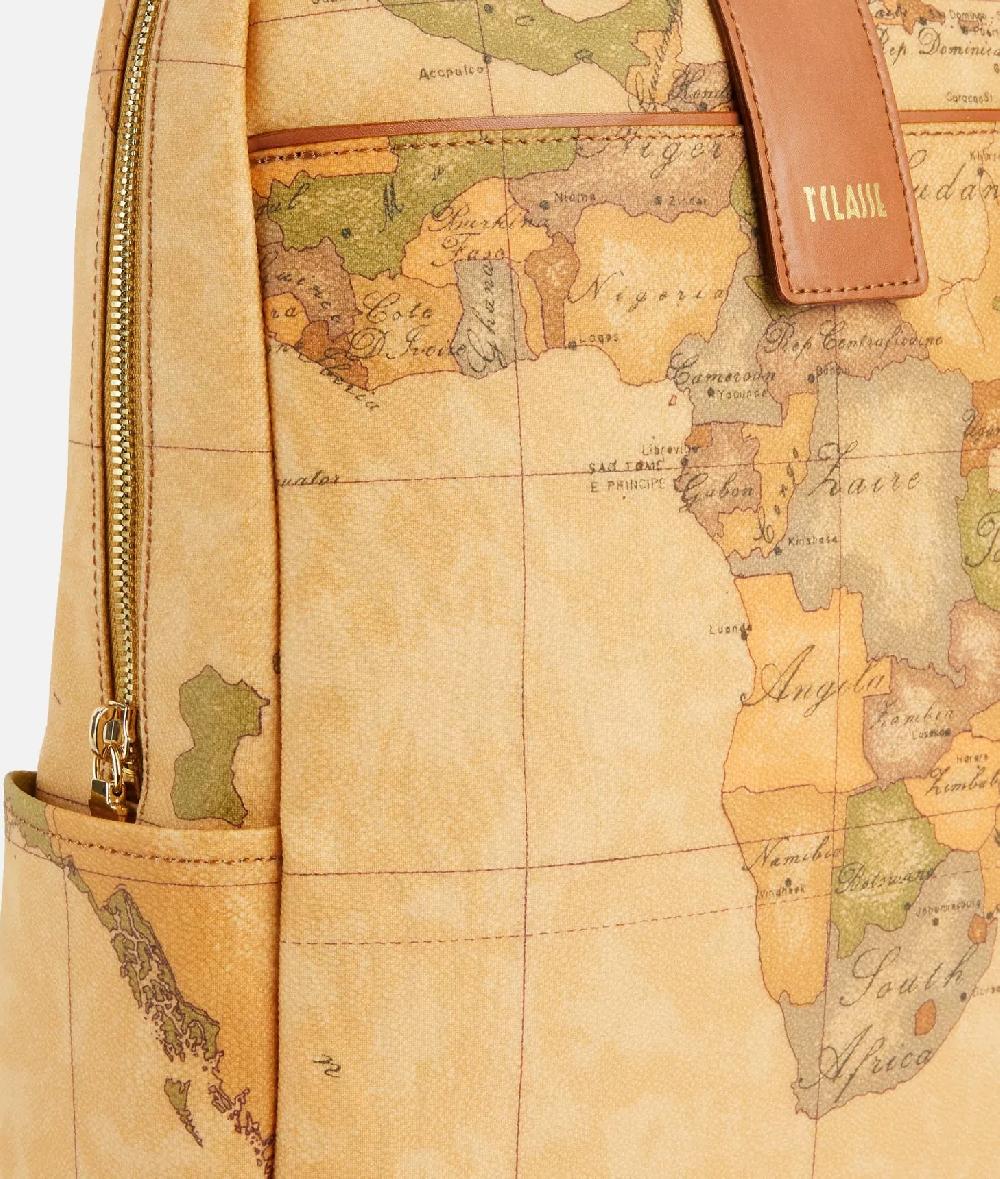 Alviero martini 1a classe Zaino per computer in stampa Geo Classic Naturale Novità