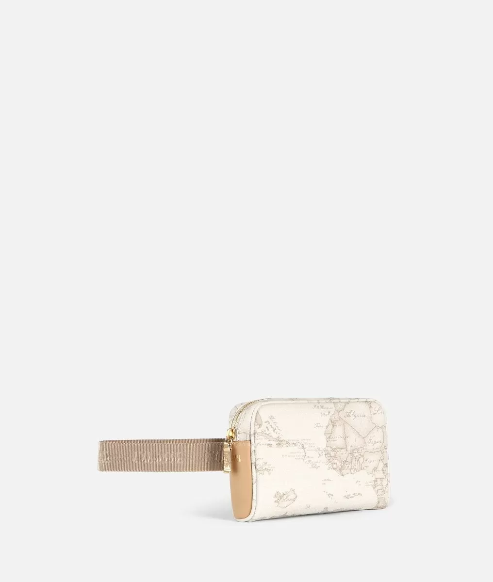 Alviero martini 1a classe Geo White Marsupio con cintura a nastro Online