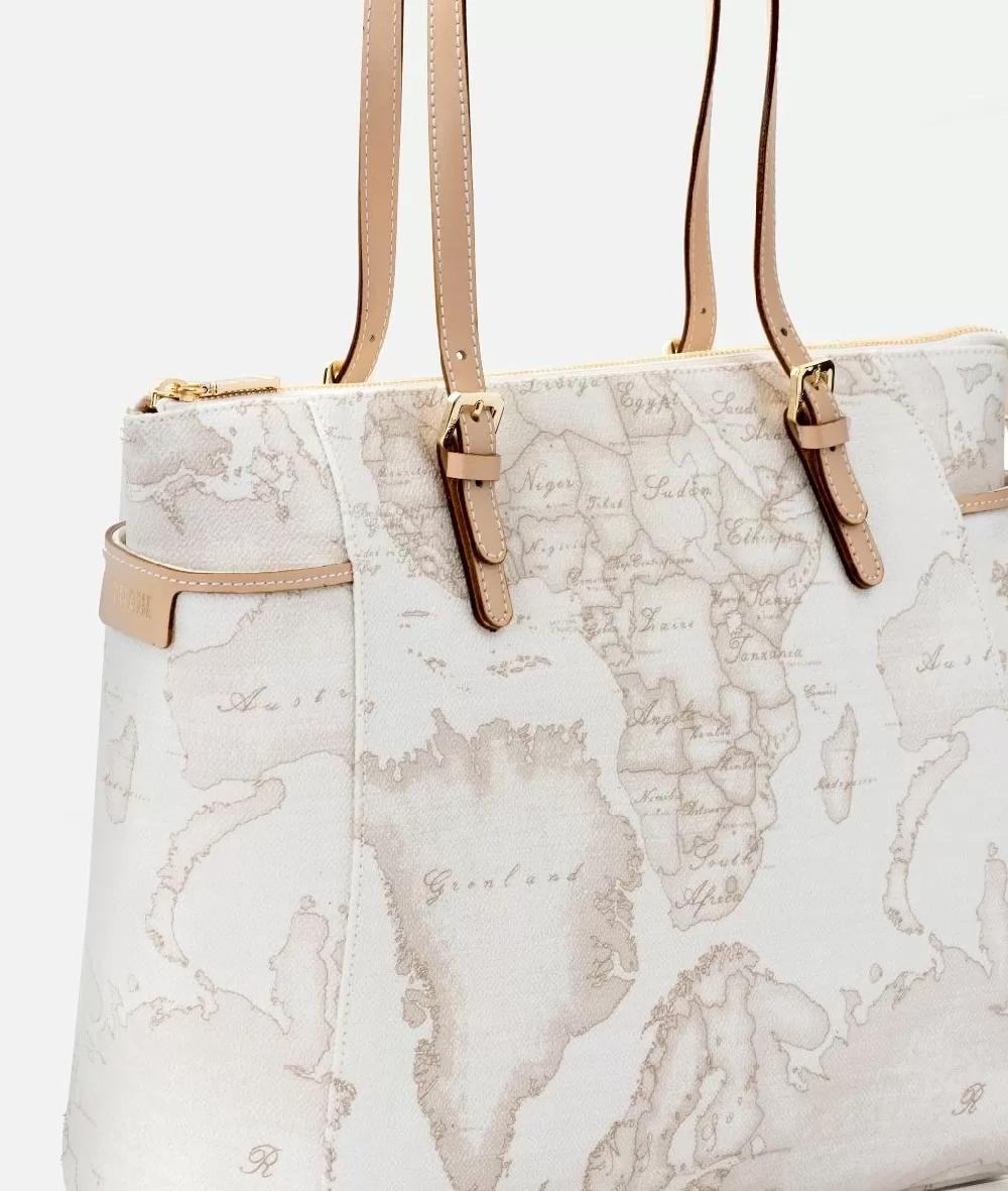 Alviero martini 1a classe Geo White tote bag grande Nuovo