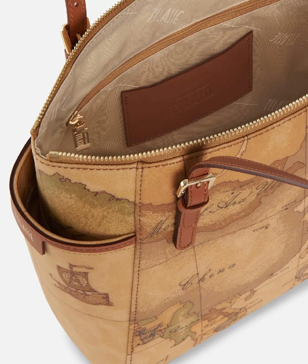 Alviero martini 1a classe Geo Classic Shopping bag con fibbie Qualità