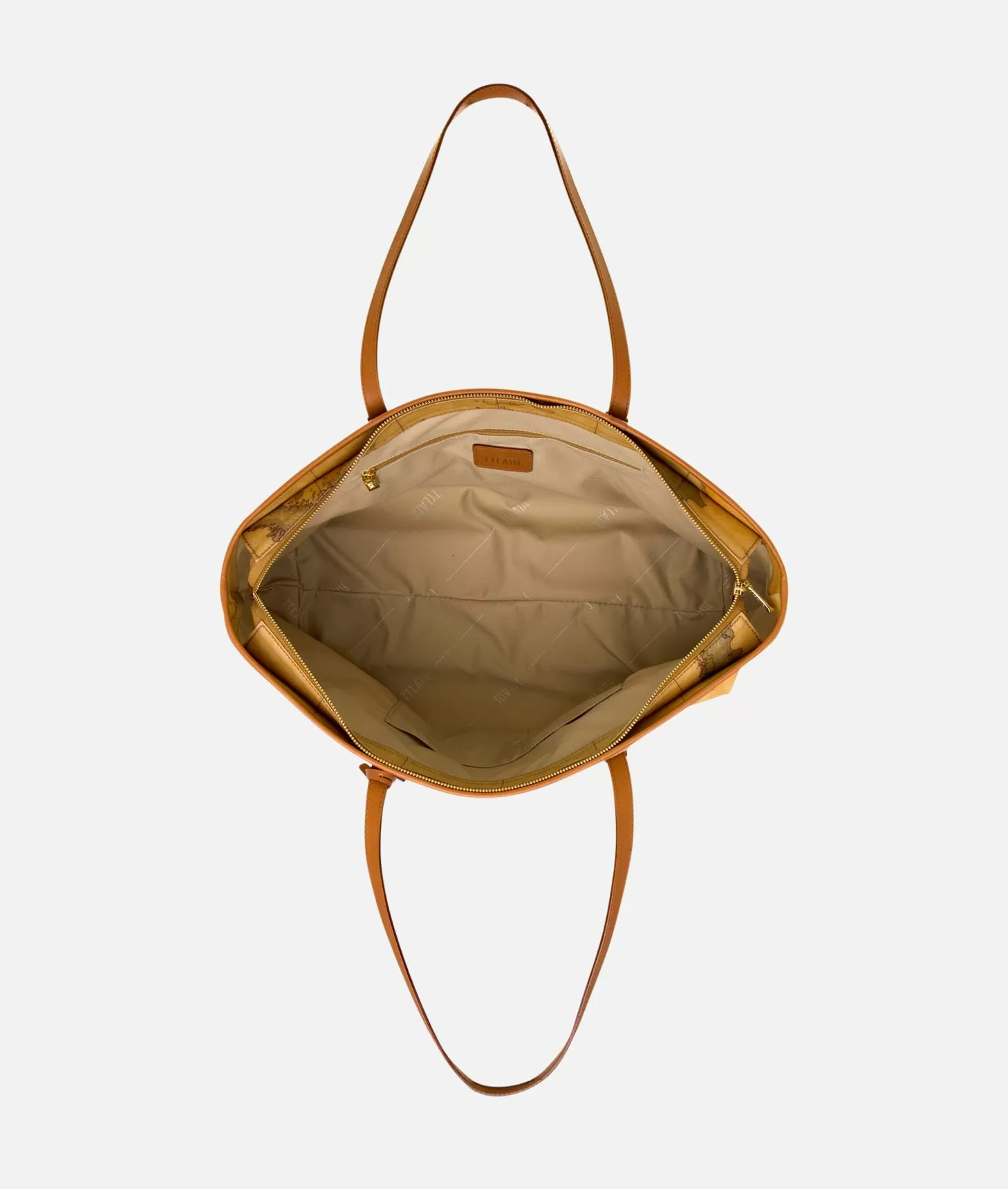 Alviero martini 1a classe Geo Classic Borsa shopping maxi con zip Pezzi Unici
