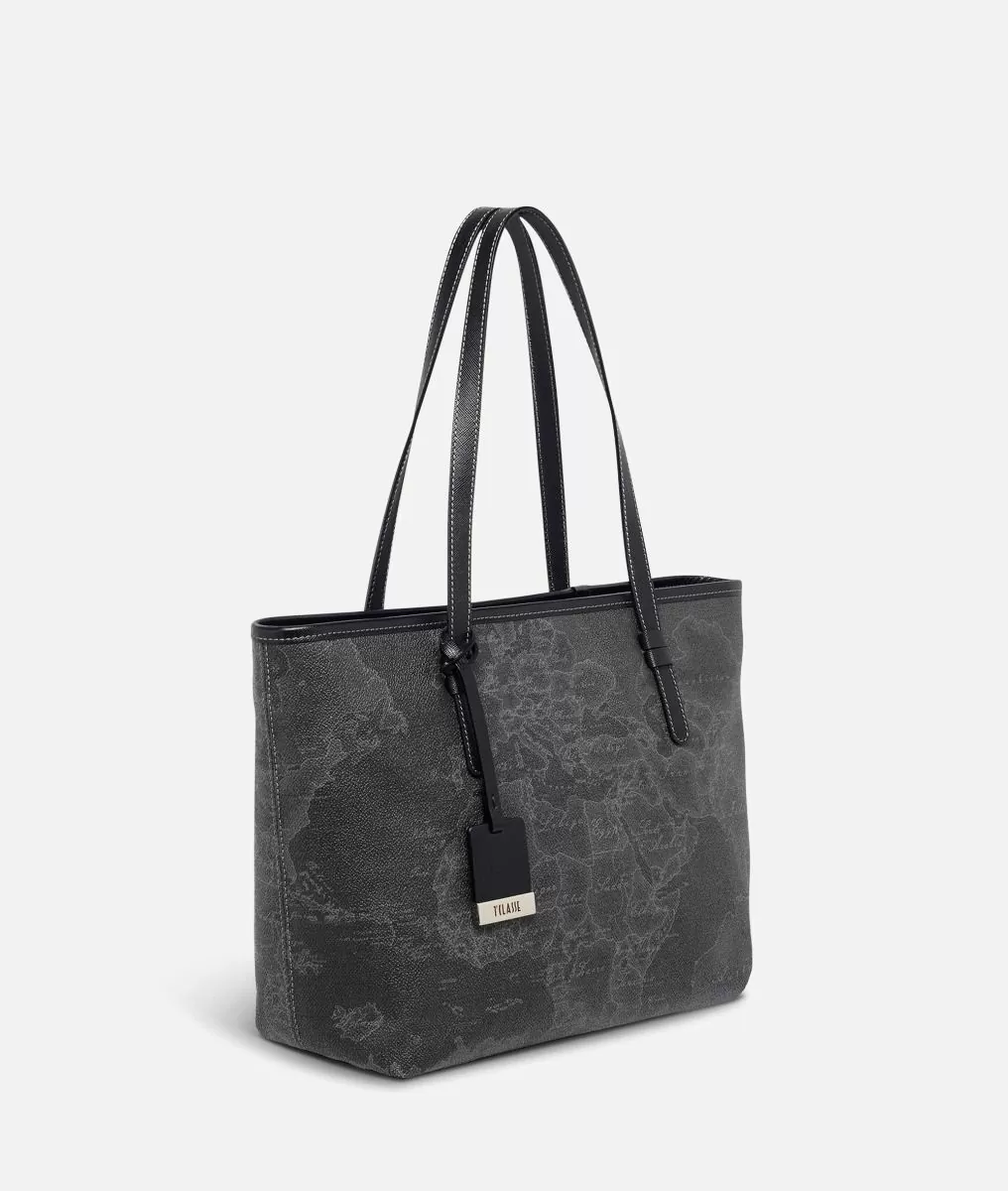 Alviero martini 1a classe Geo Black Borsa shopping media Offerte esclusive
