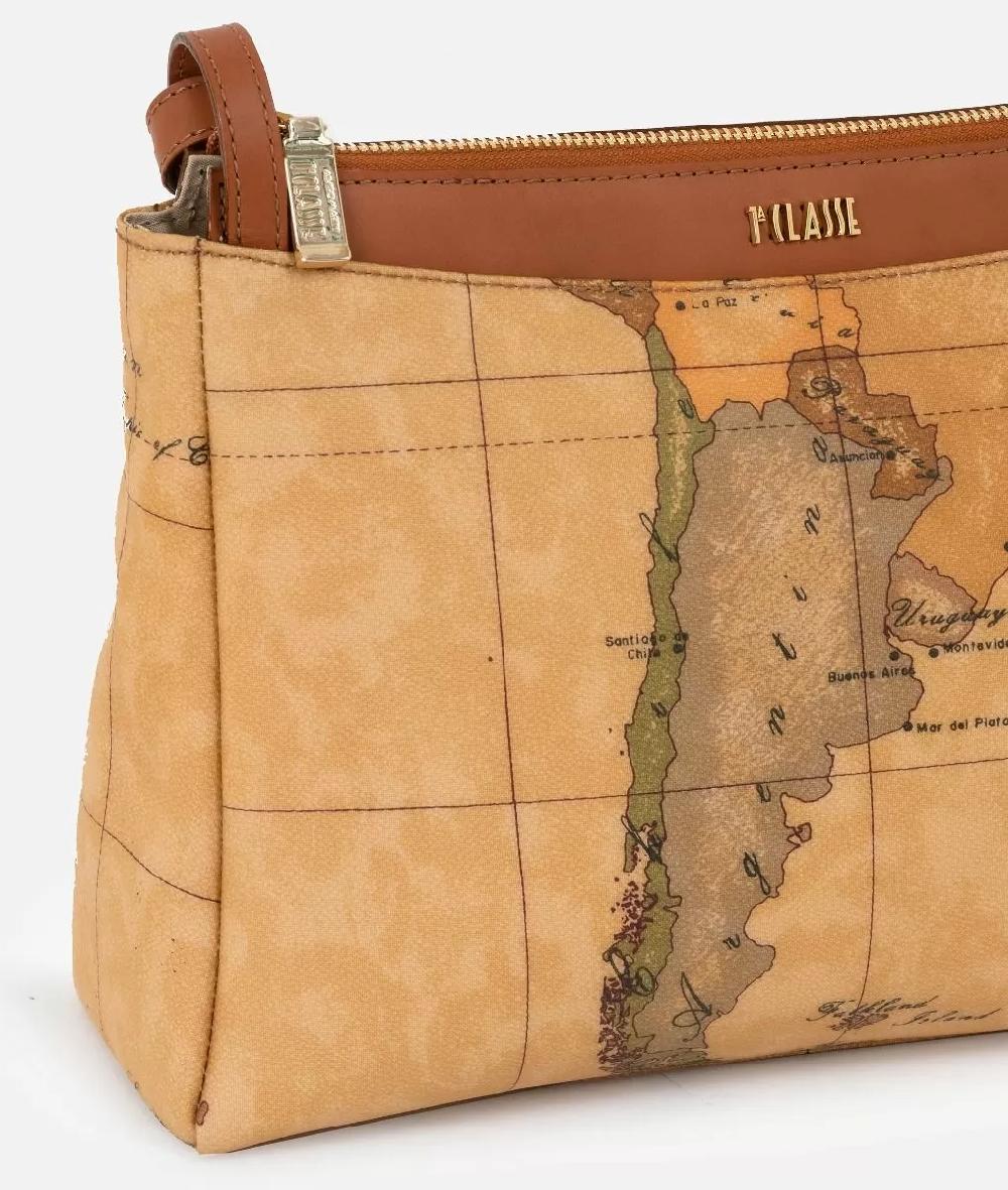 Alviero martini 1a classe Geo Classic borsa a tracolla grande Liquidazione