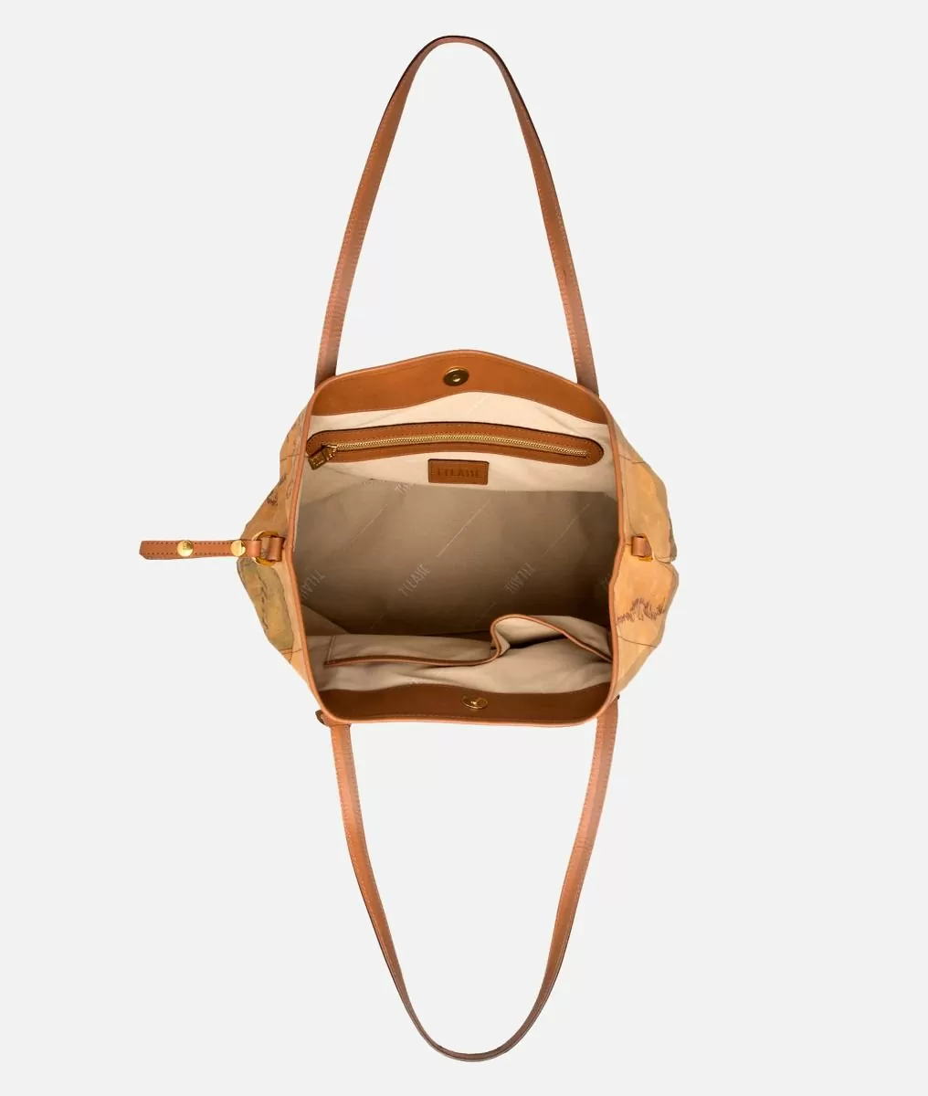 Alviero martini 1a classe Geo Classic Borsa media a spalla Offerta speciale della fabbrica