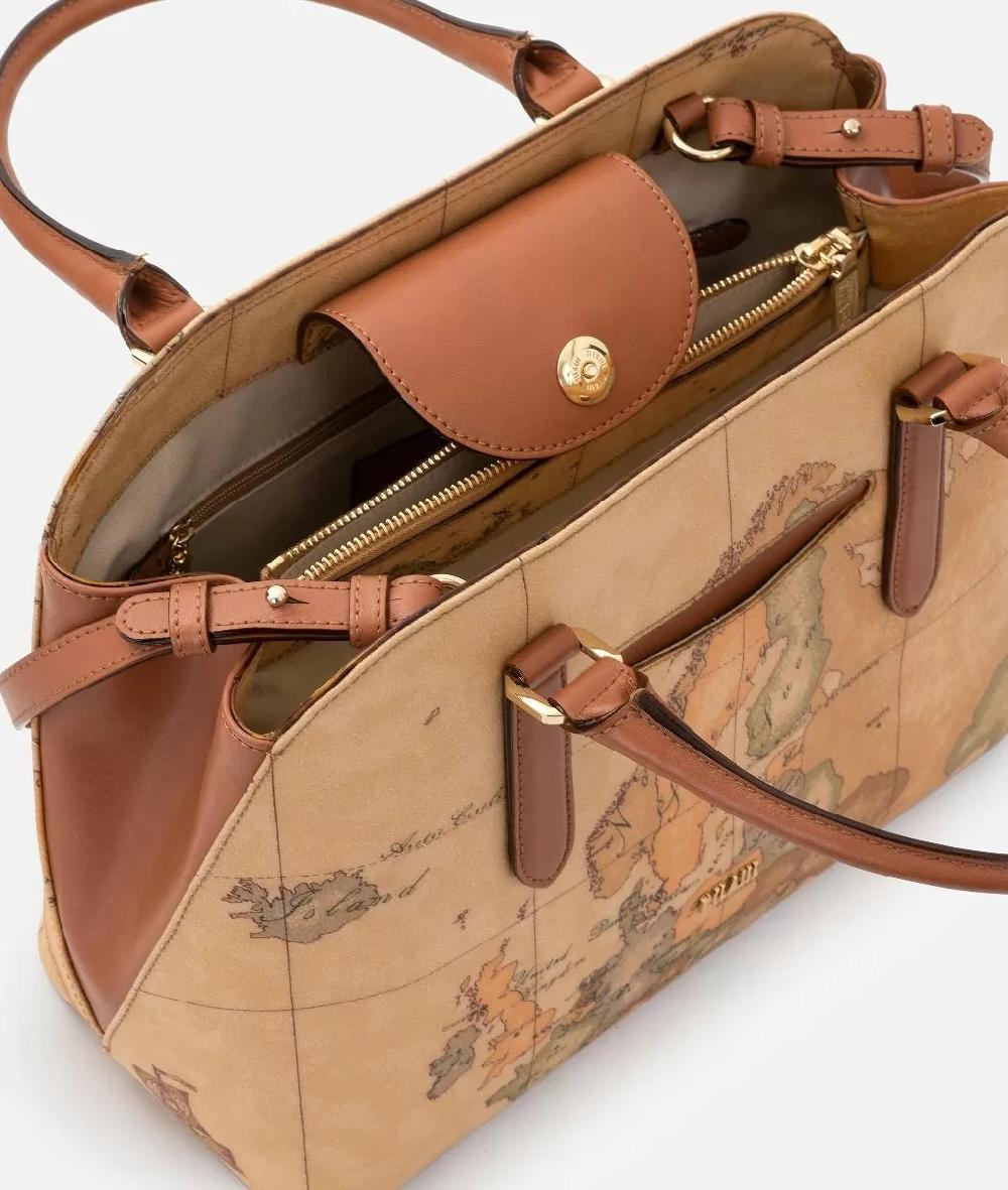 Alviero martini 1a classe Geo Classic borsa a mano con tracolla Trasporto libero internazionale
