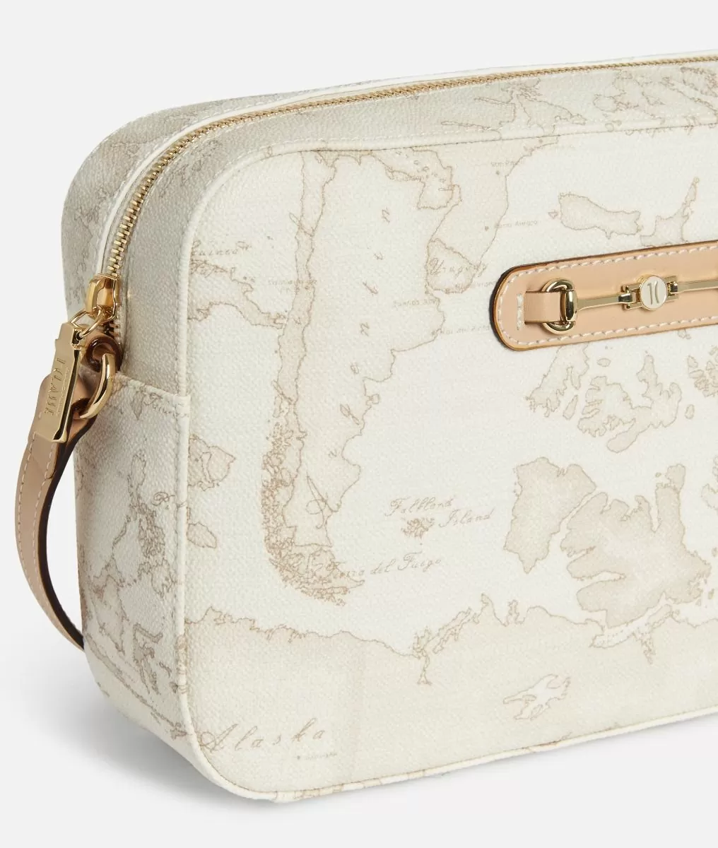 Alviero martini 1a classe Geo White tracolla reporter Esporta salva