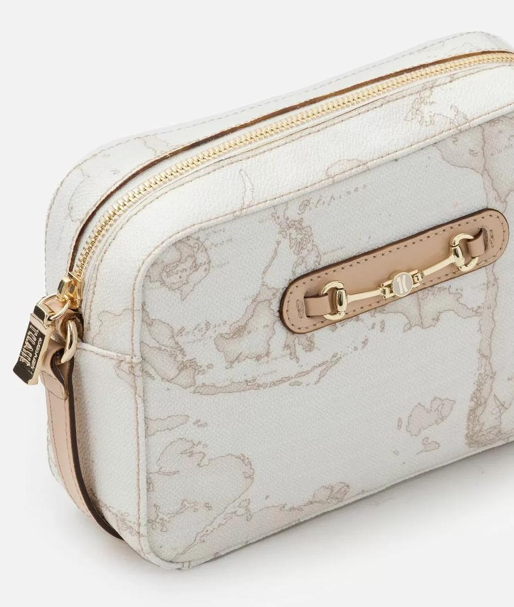 Alviero martini 1a classe Geo White tracollina reporter Black Friday Prezzi
