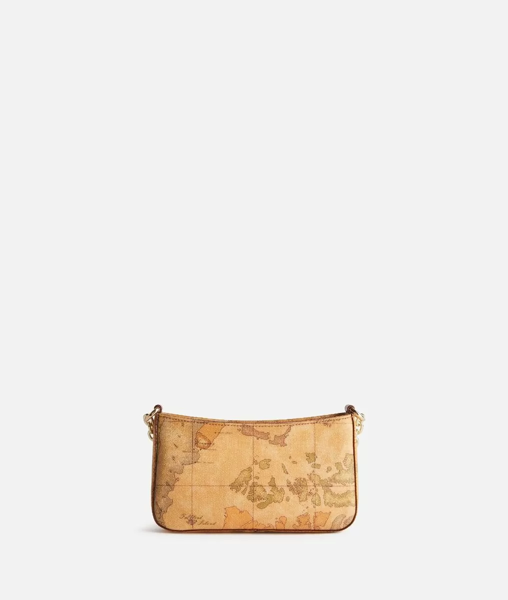 Alviero martini 1a classe Pochette con tracolla in tessuto Geo Classic Naturale Sconti questo mese
