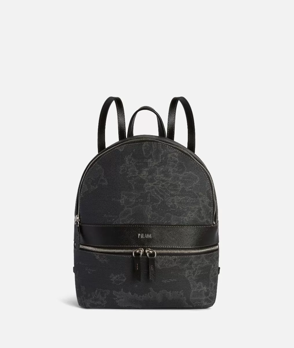 Alviero martini 1a classe Geo Black zaino medio con logo 1A Classe