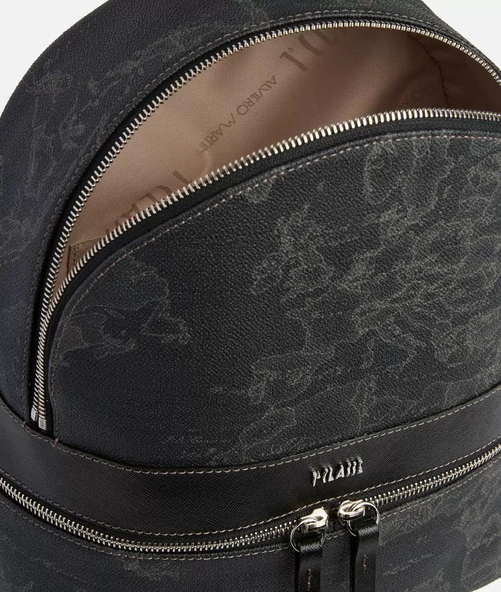 Alviero martini 1a classe Geo Black zaino medio con logo 1A Classe Italia
