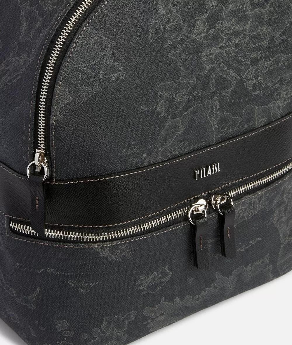 Alviero martini 1a classe Geo Black zaino medio con logo 1A Classe Italia