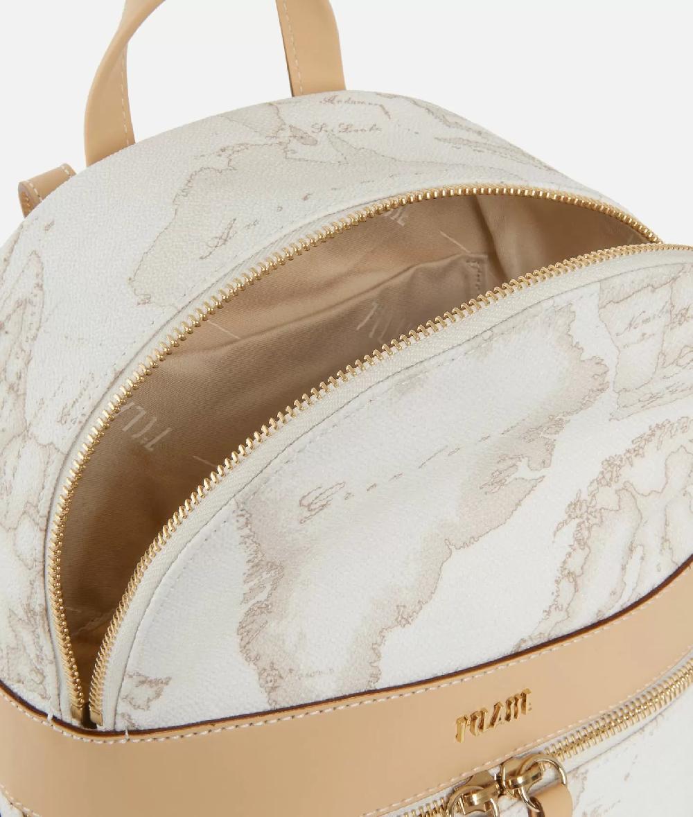 Alviero martini 1a classe Geo White Zainetto con logo 1° Classe In Linea