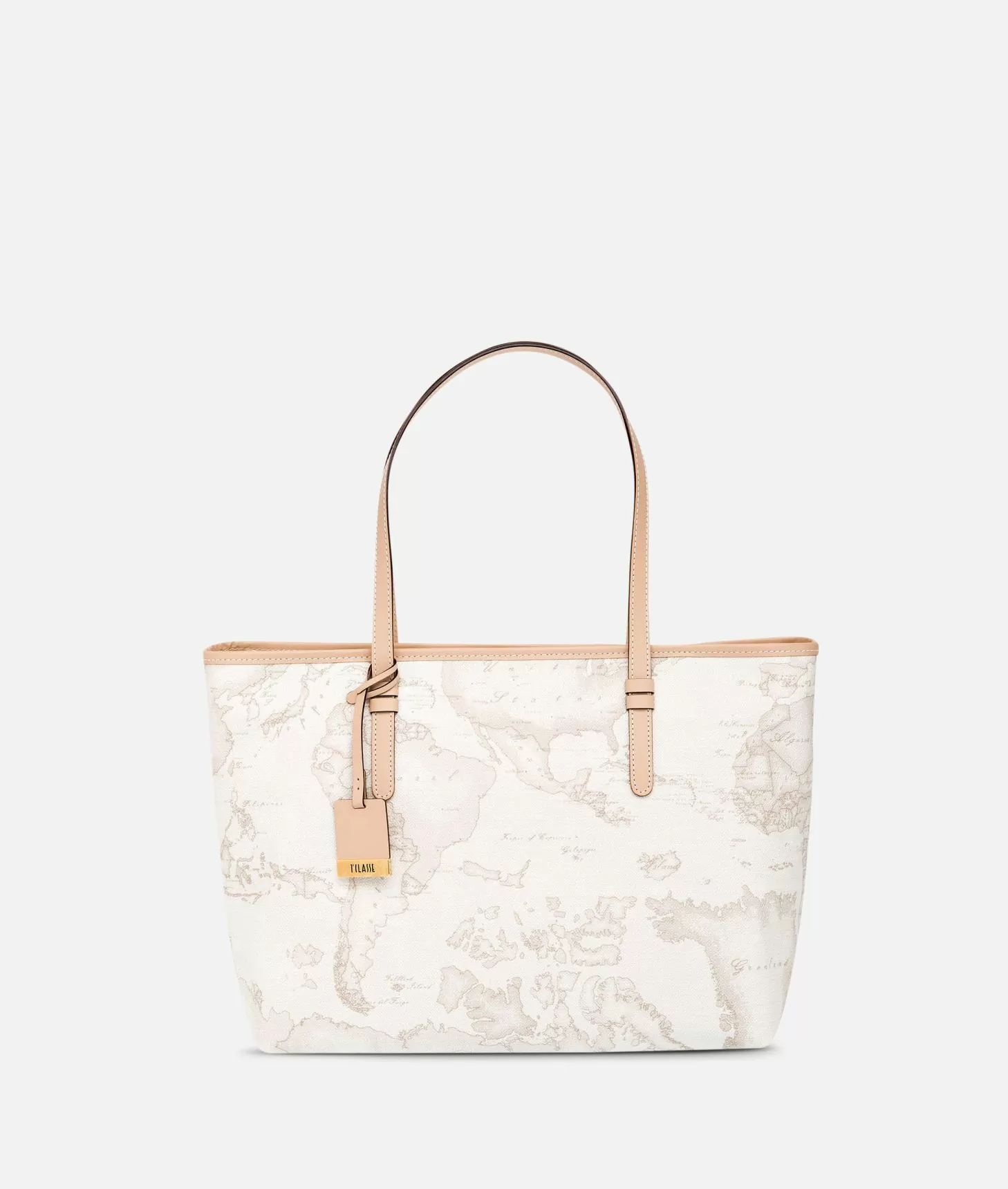 Alviero martini 1a classe Geo White Borsa shopping grande