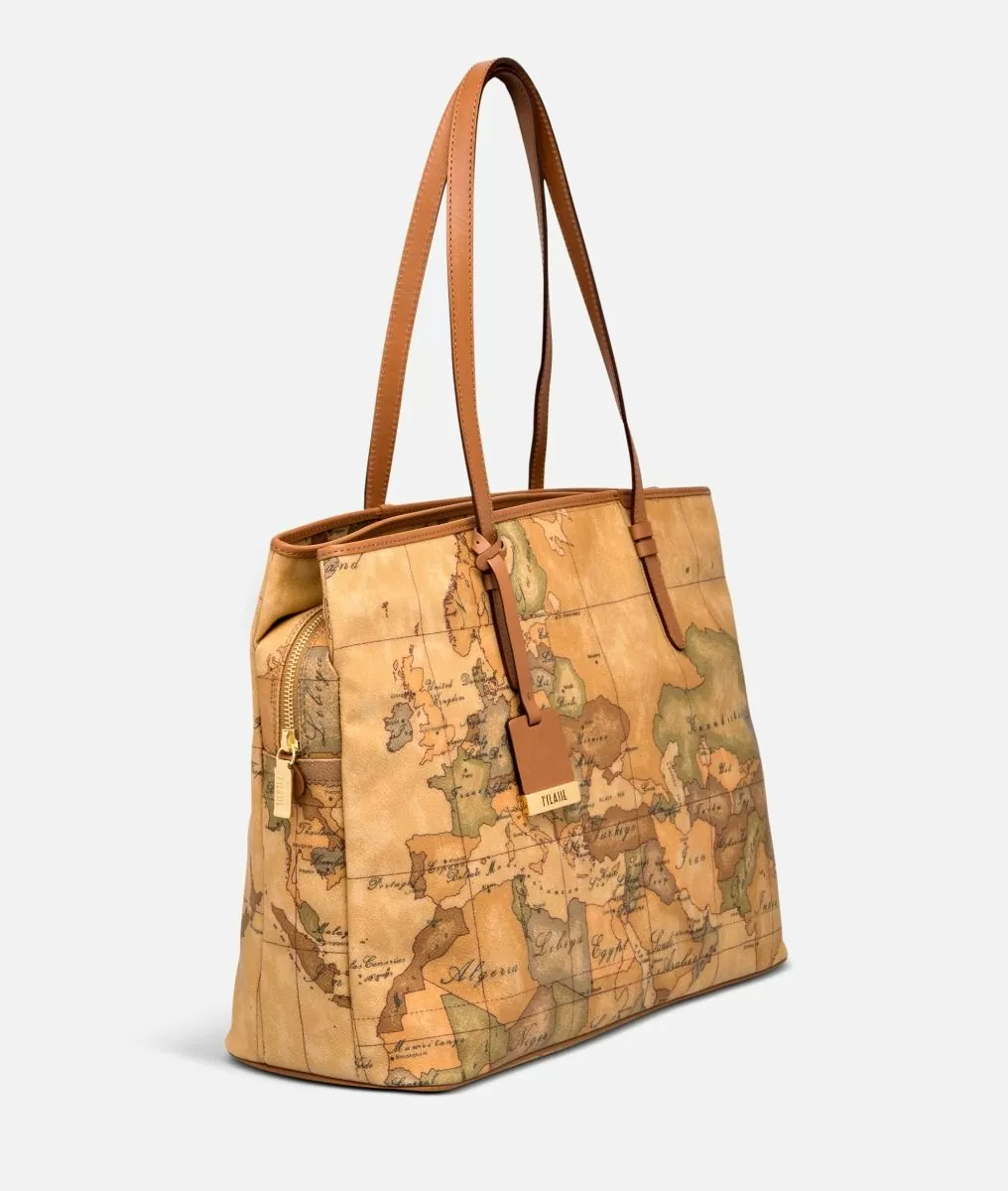 Alviero martini 1a classe Geo Classic Borsa grande a spalla da lavoro Fino Al -60%