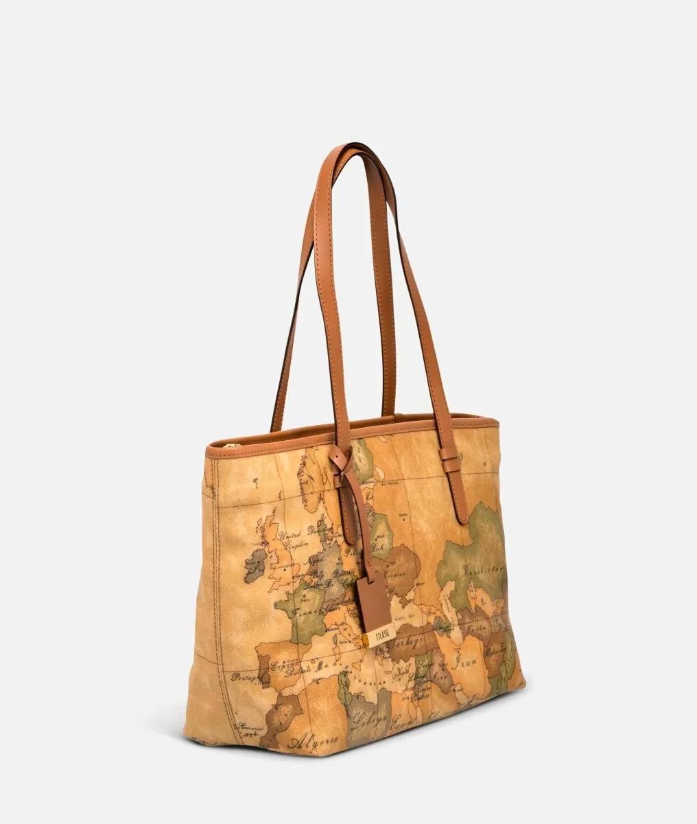 Alviero martini 1a classe Geo Classic Borsa shopping media Presa