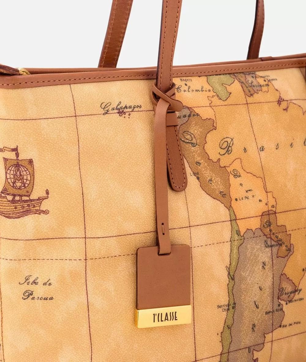 Alviero martini 1a classe Geo Classic Borsa shopping media Presa