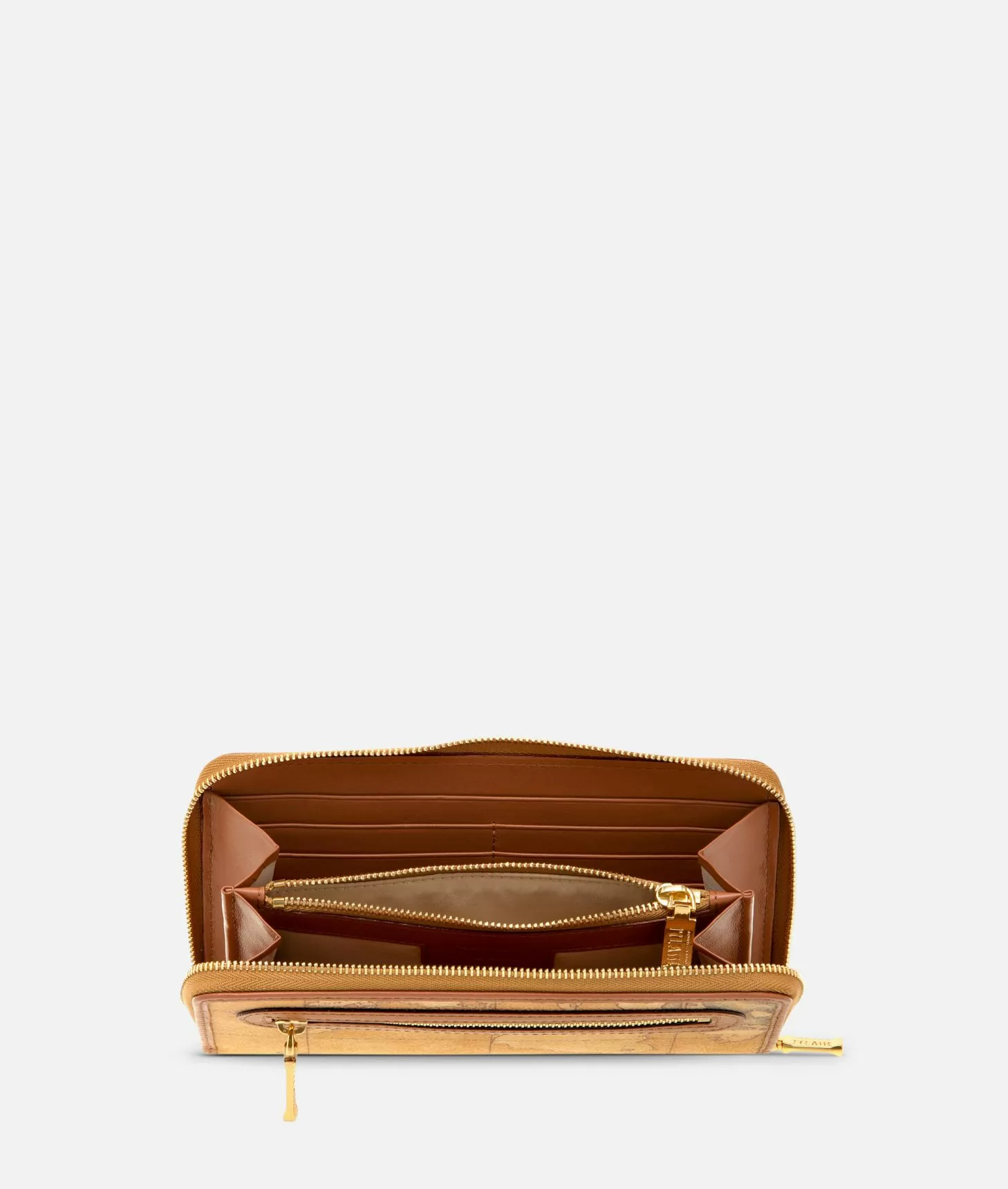 Alviero martini 1a classe Geo Classic Portafogli grande con zip e tasca Offerte