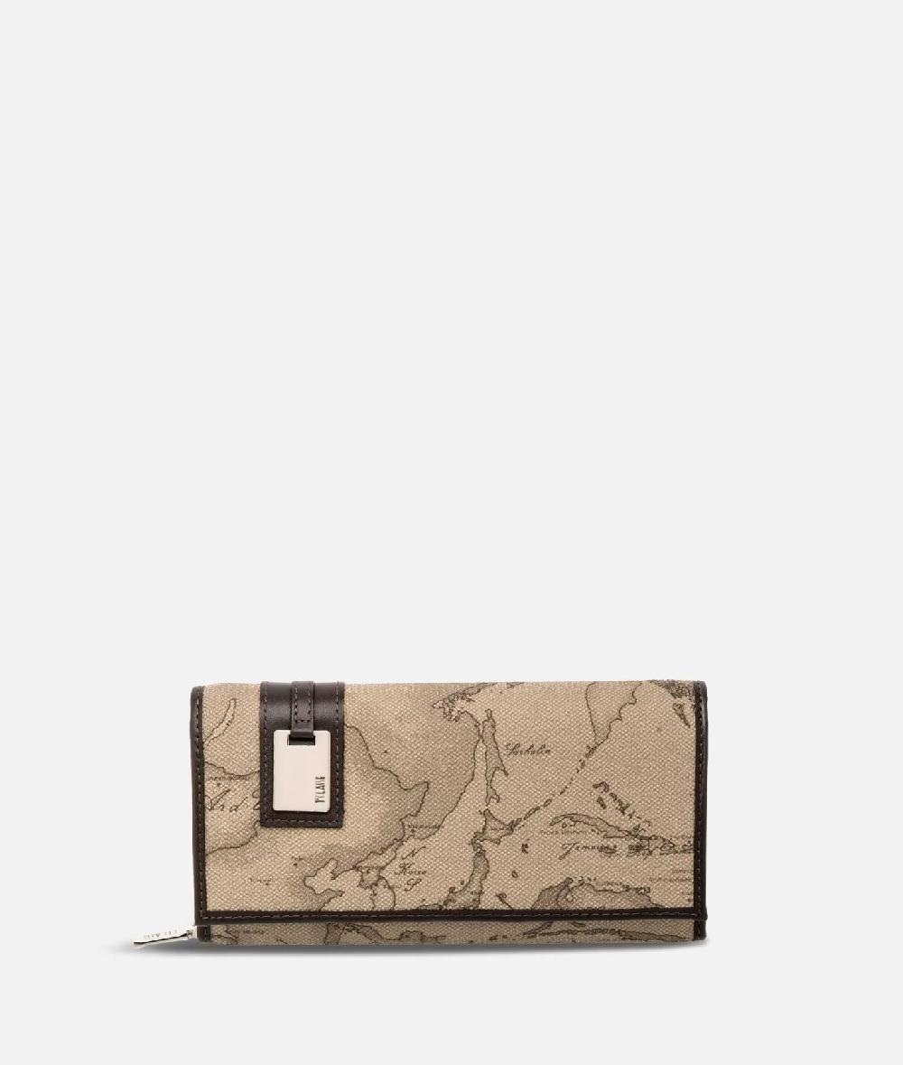 Alviero martini 1a classe Geo Tortora Portafogli grande Offerta Anniversario