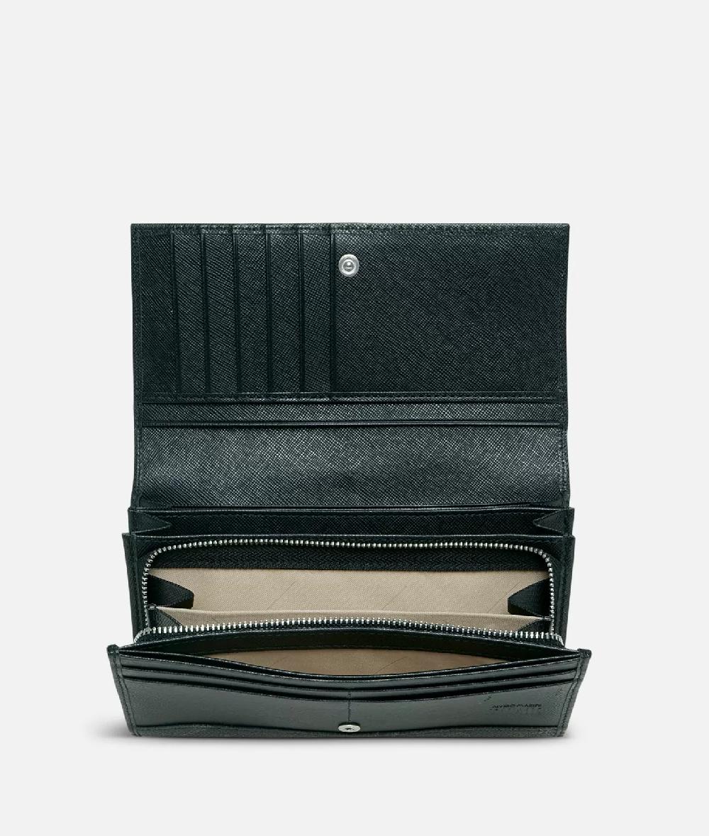 Alviero martini 1a classe Geo Black Portafogli grande Vendita calda
