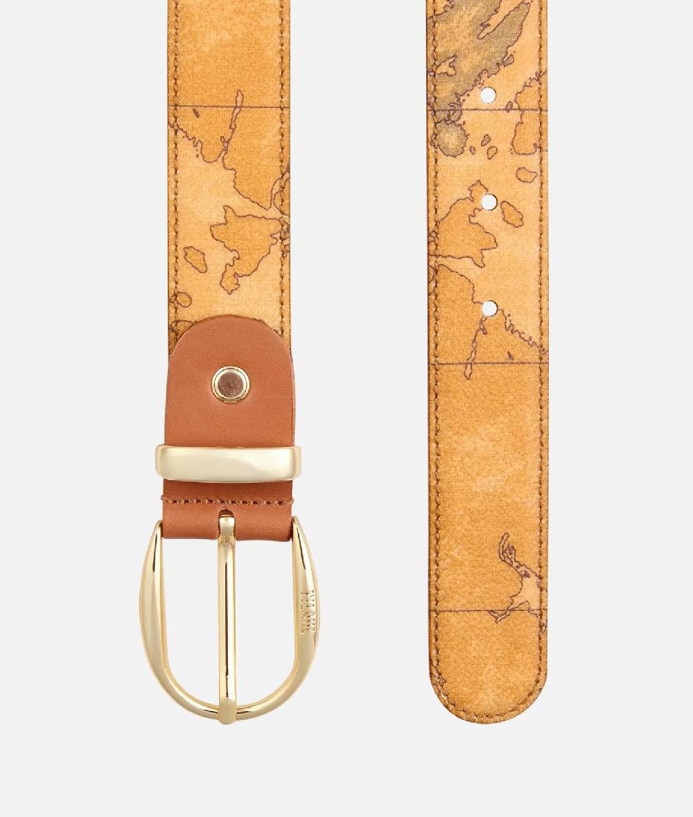 Alviero martini 1a classe Geo Classic Cintura con inserti in pelle Offerte stagionali