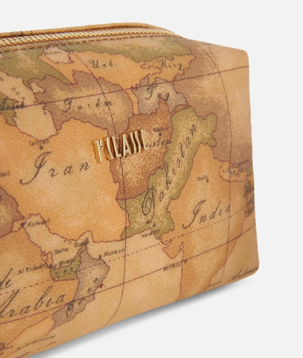 Alviero martini 1a classe Geo Classic Beauty case piccolo Trasporto libero internazionale