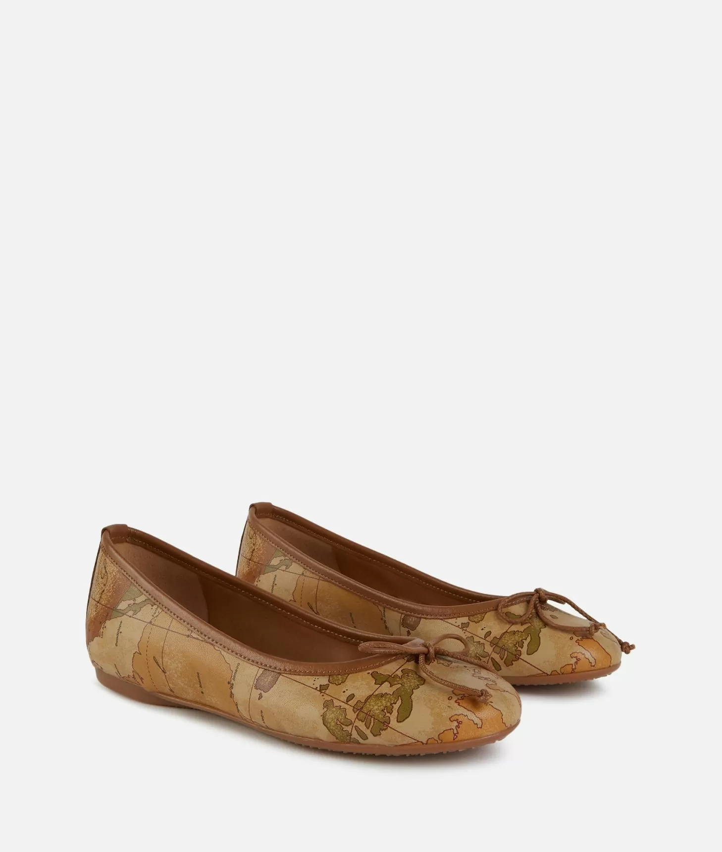 Alviero martini 1a classe Ballerine in tessuto stampa Geo Classic Shopping online