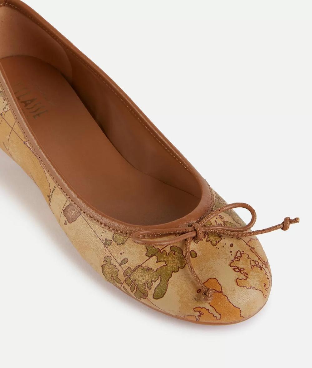 Alviero martini 1a classe Ballerine in tessuto stampa Geo Classic Shopping online