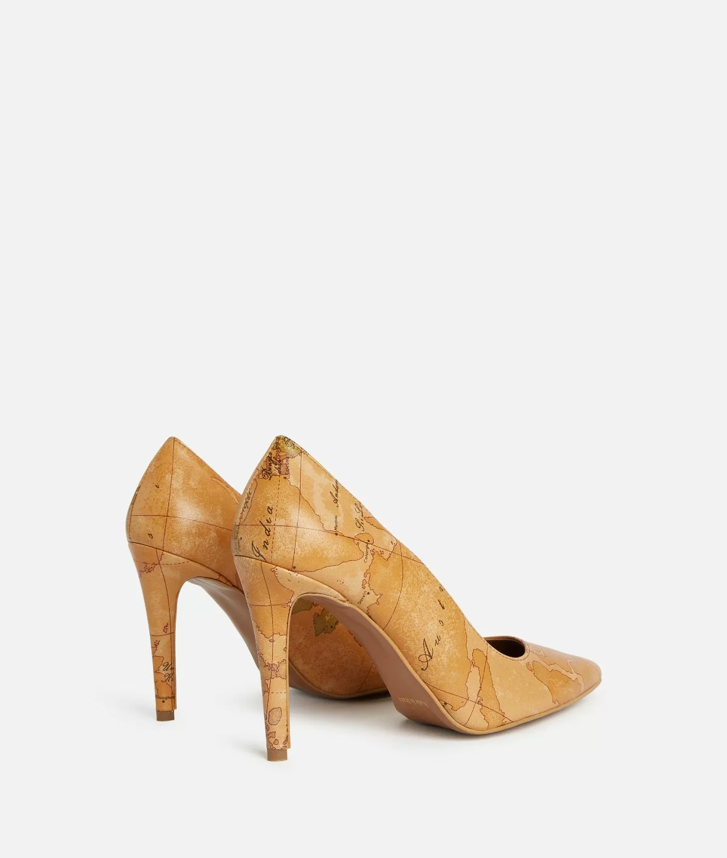 Alviero martini 1a classe Décolleté in nappa con tacco alto stampa Geo Classic Black Friday